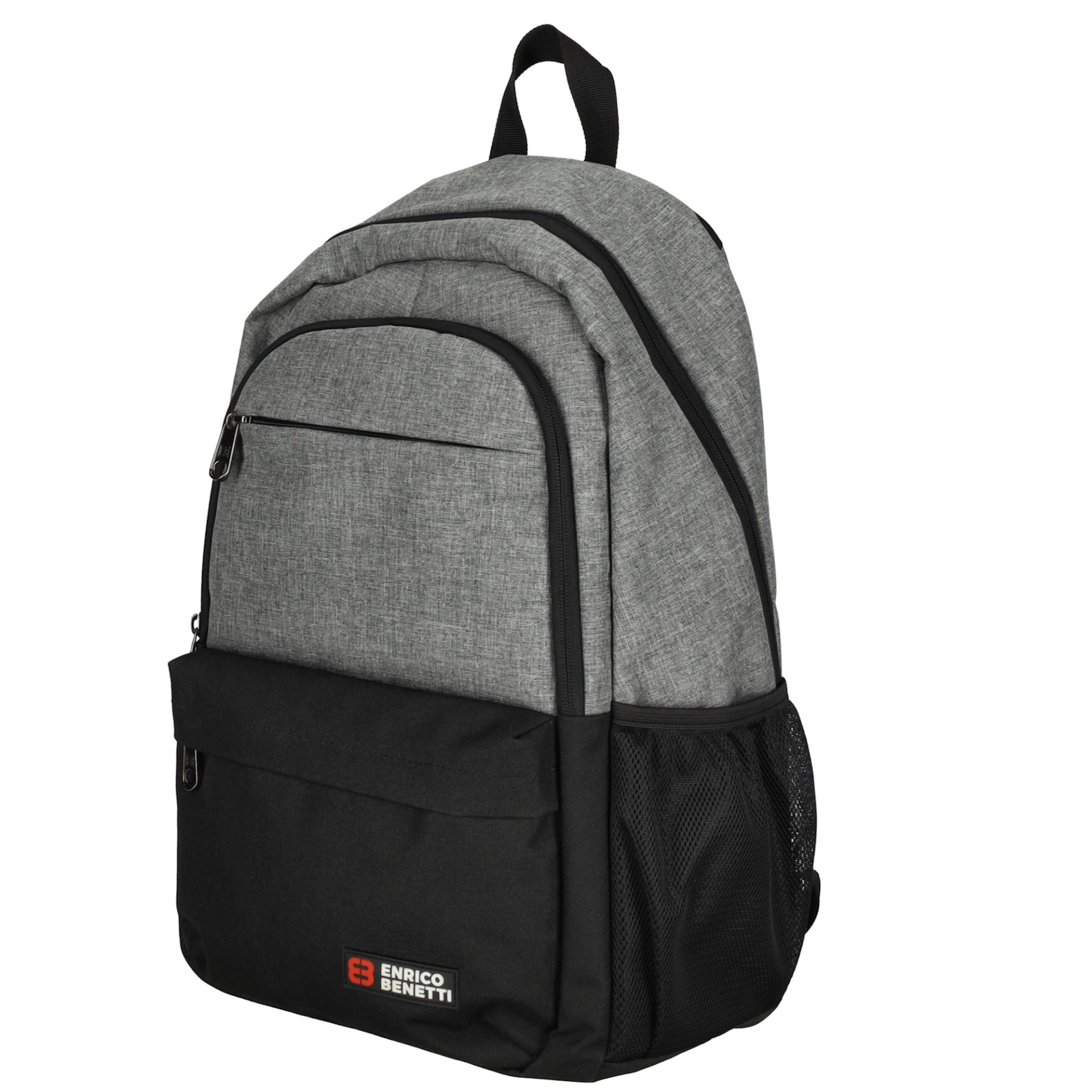 E-shop Enrico Benetti Hamburg Notebook Backpack 23 l Light Grey