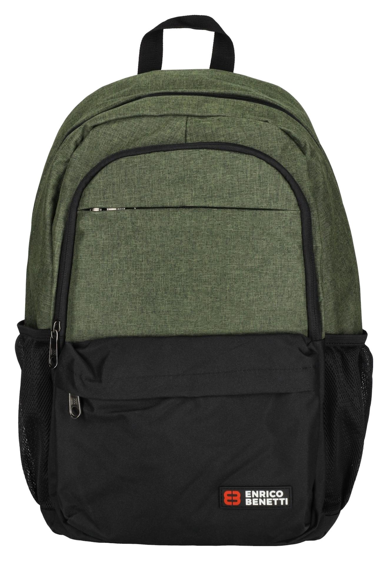 Batoh na notebook Enrico Benetti Hamburg 62144 Olive