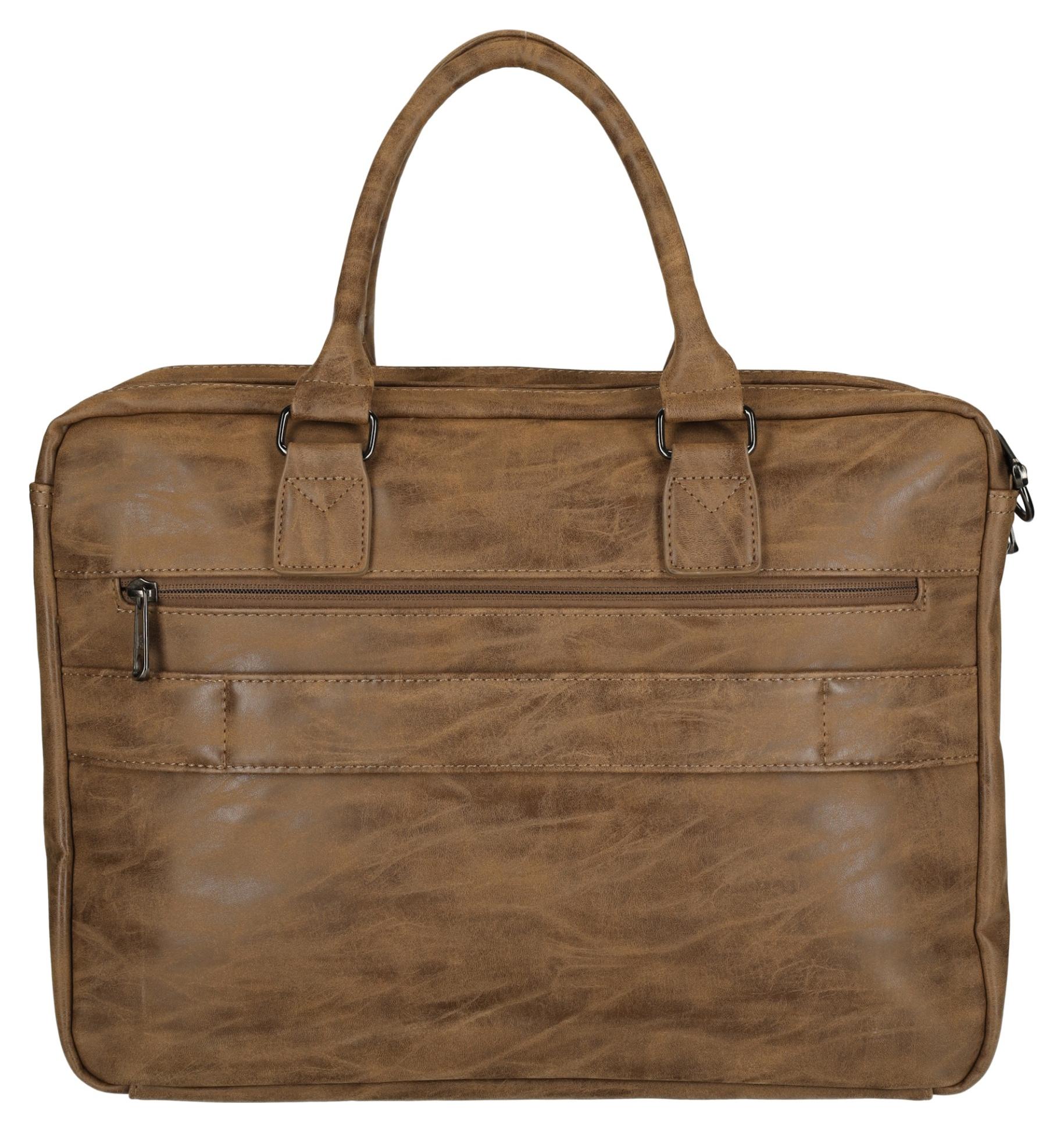 Pánská taška na notebook Enrico Benetti Rotterdam 15" Notebook Bag Camel - Obrázek 4