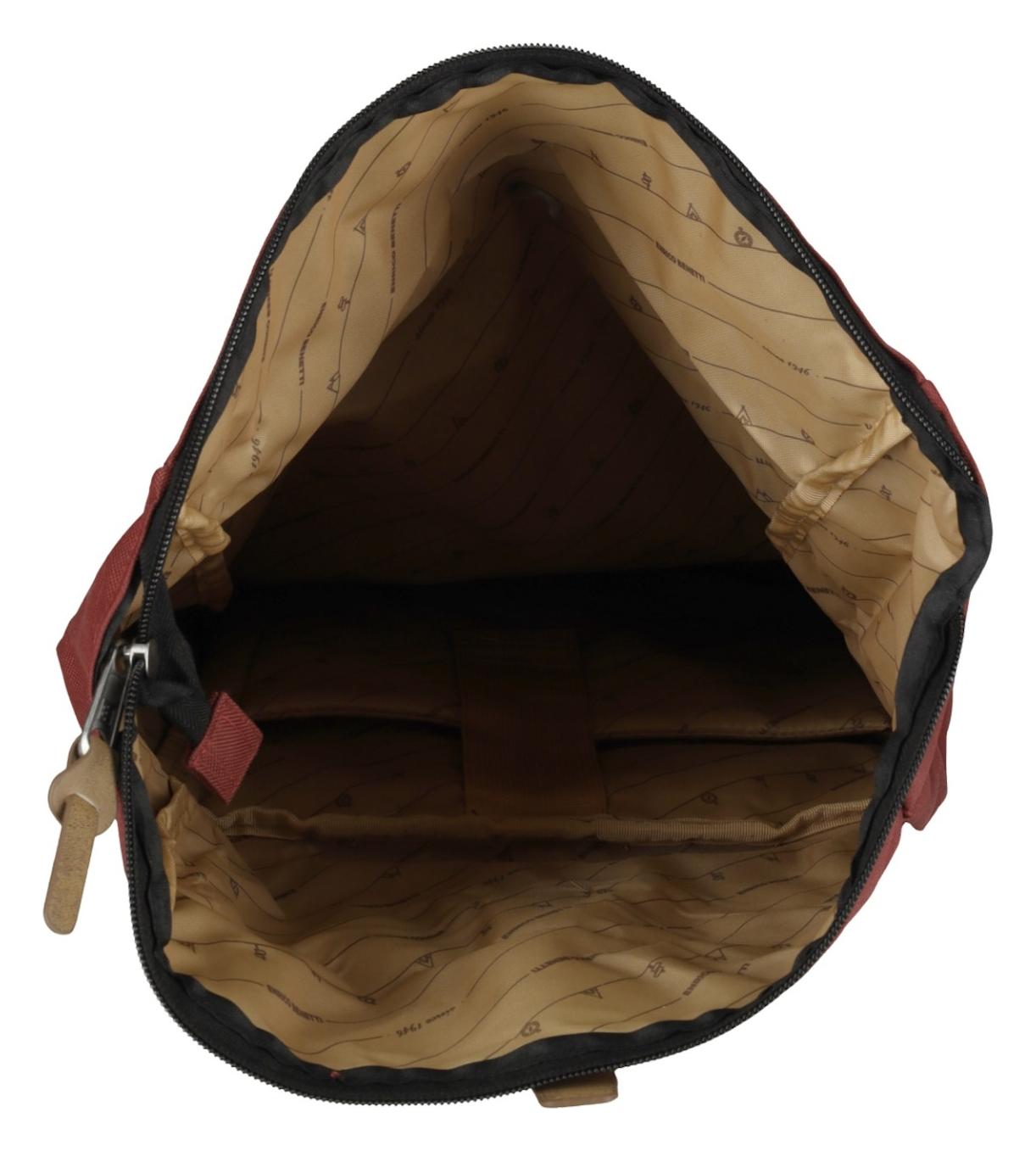 Retro batoh Enrico Benetti Santiago 46215 Burgundy - Obrázek 4