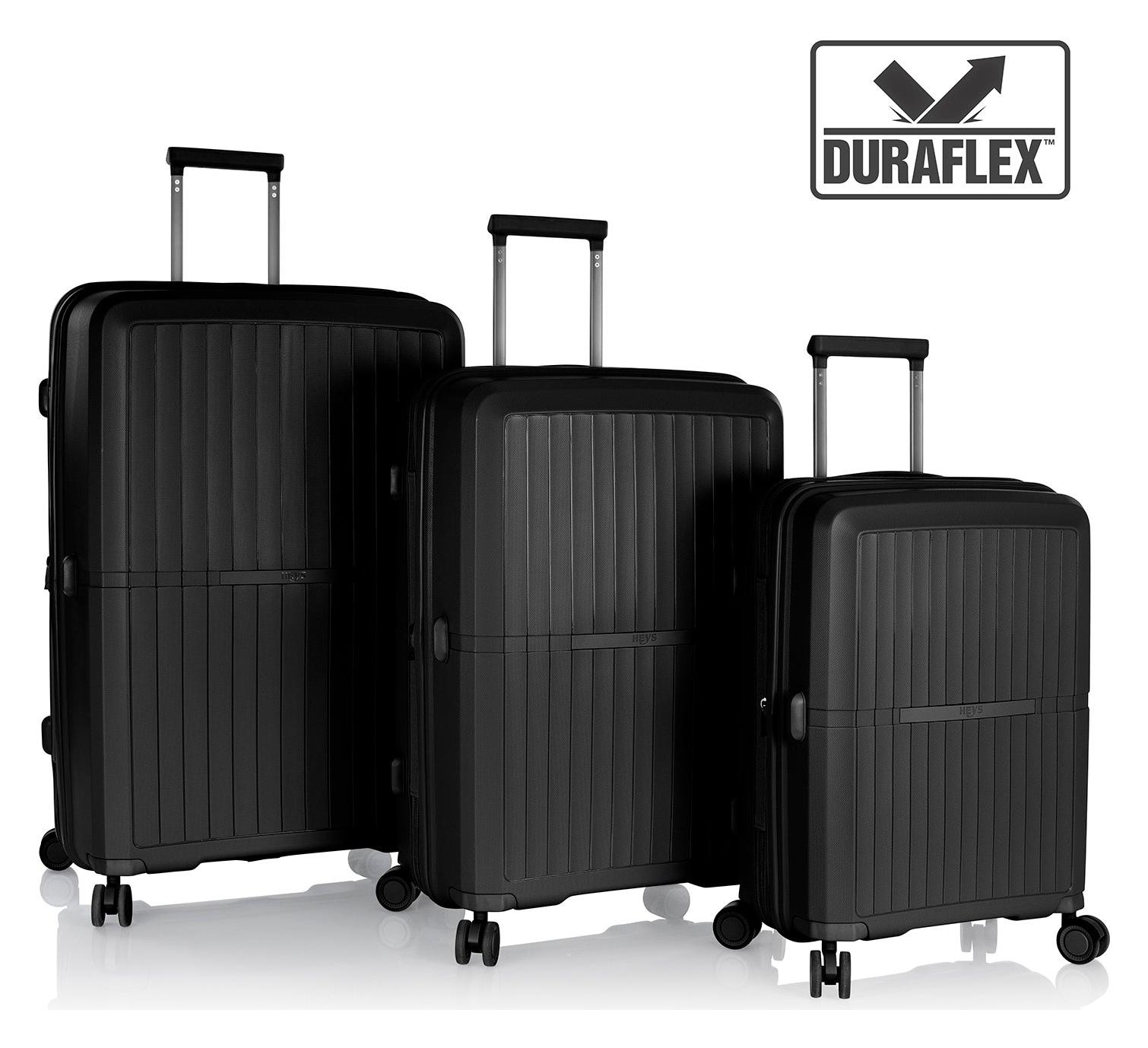 Sada cestovních kufrů Heys Airlite S,M,L Black