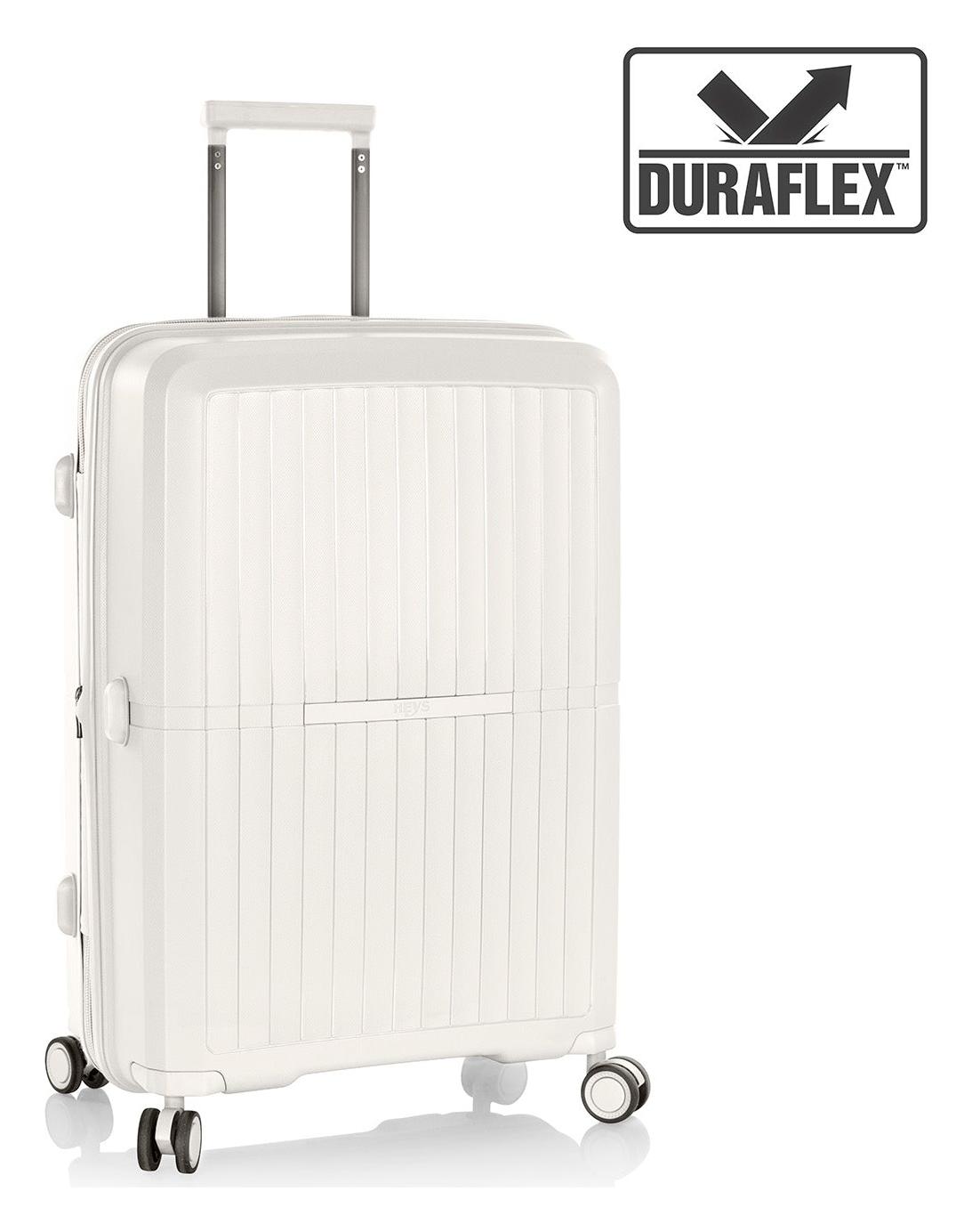 Střední skořepinový kufr na kolečkách Heys Airlite M White