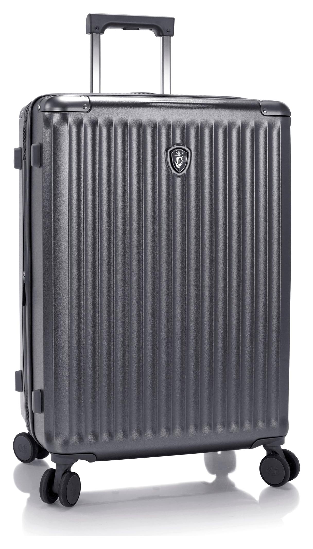 Střední cestovní kufr na kolečkách Heys Luxe M Gunmetal
