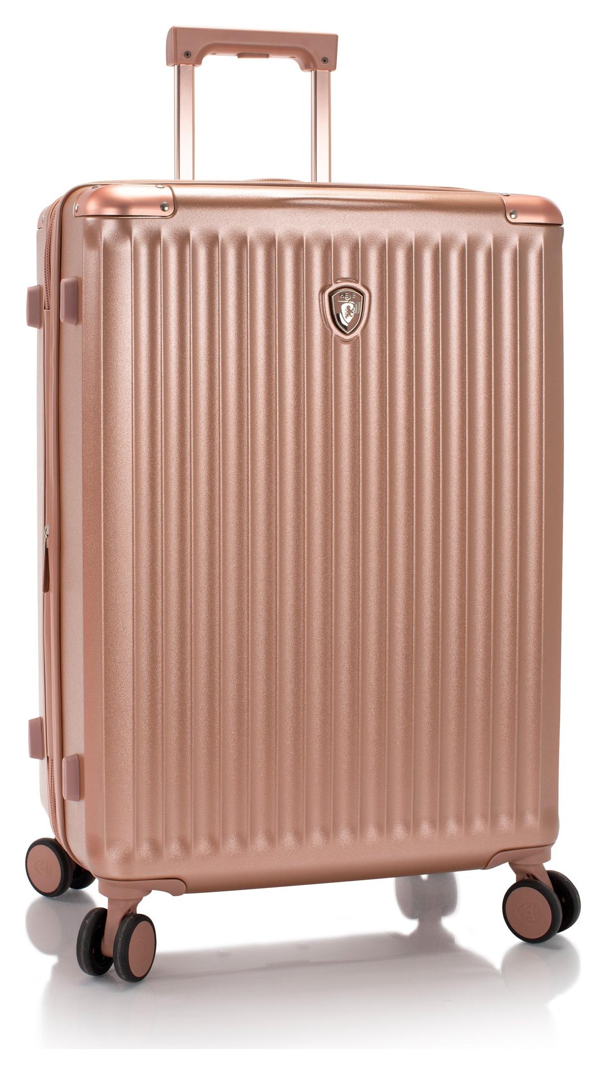Střední cestovní kufr na kolečkách Heys Luxe M Rose Gold