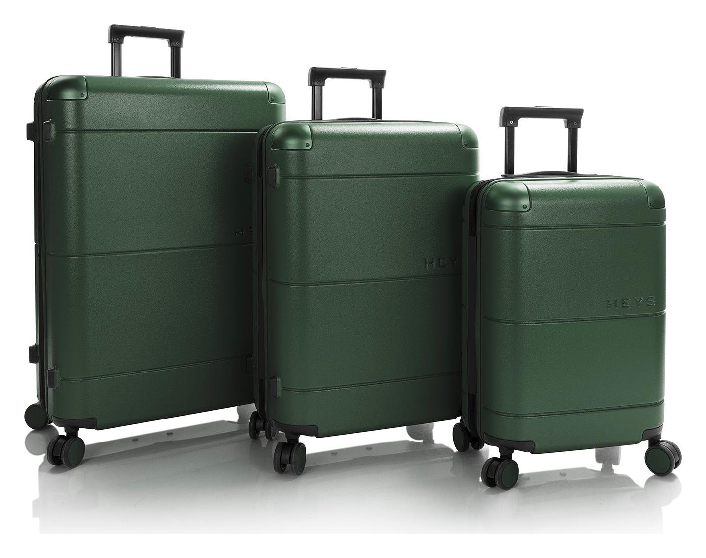 Sada cestovních kufrů Heys Zen S,M,L Green