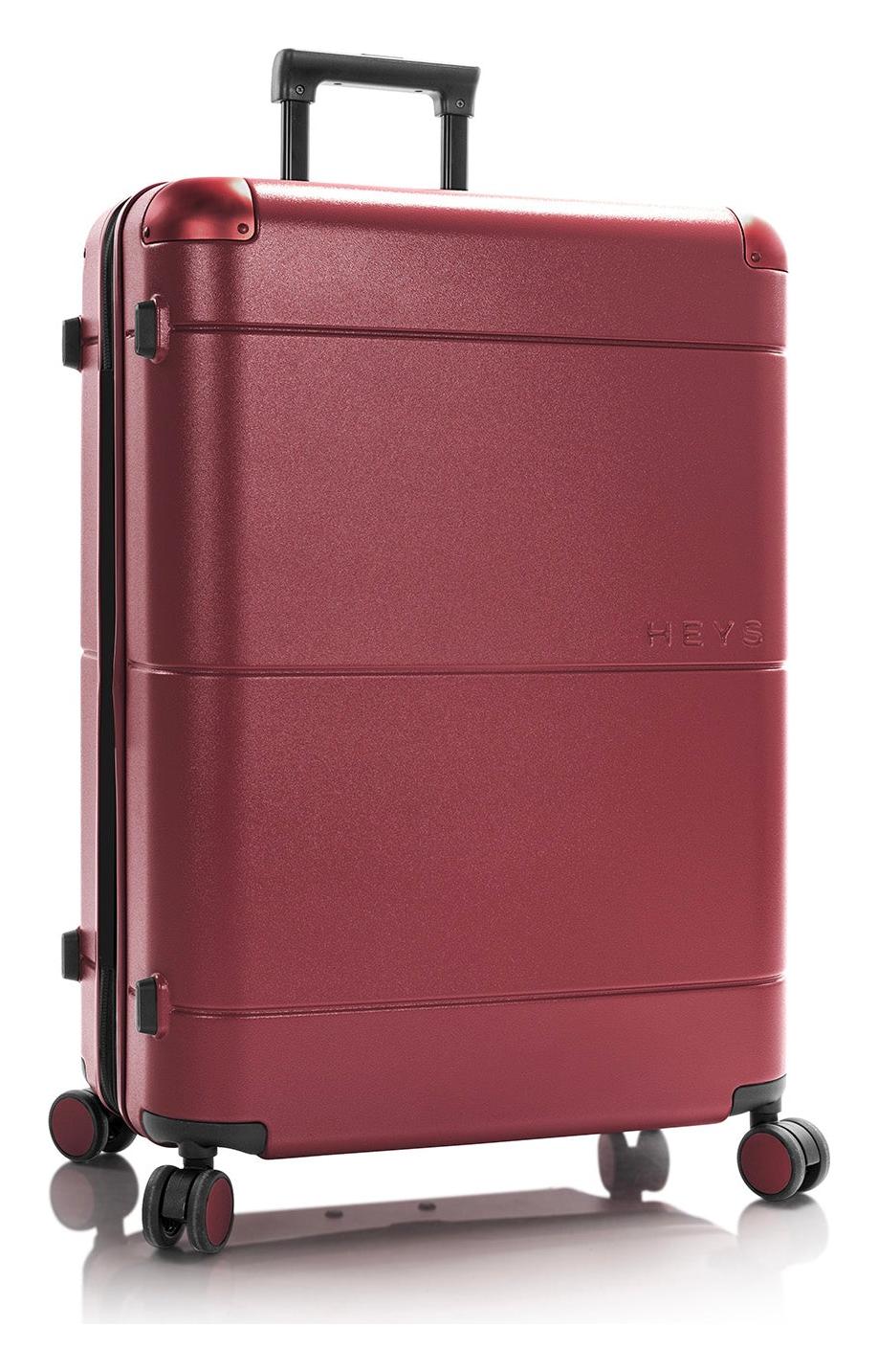 Velký skořepinový kufr na kolečkách Heys Zen L Burgundy