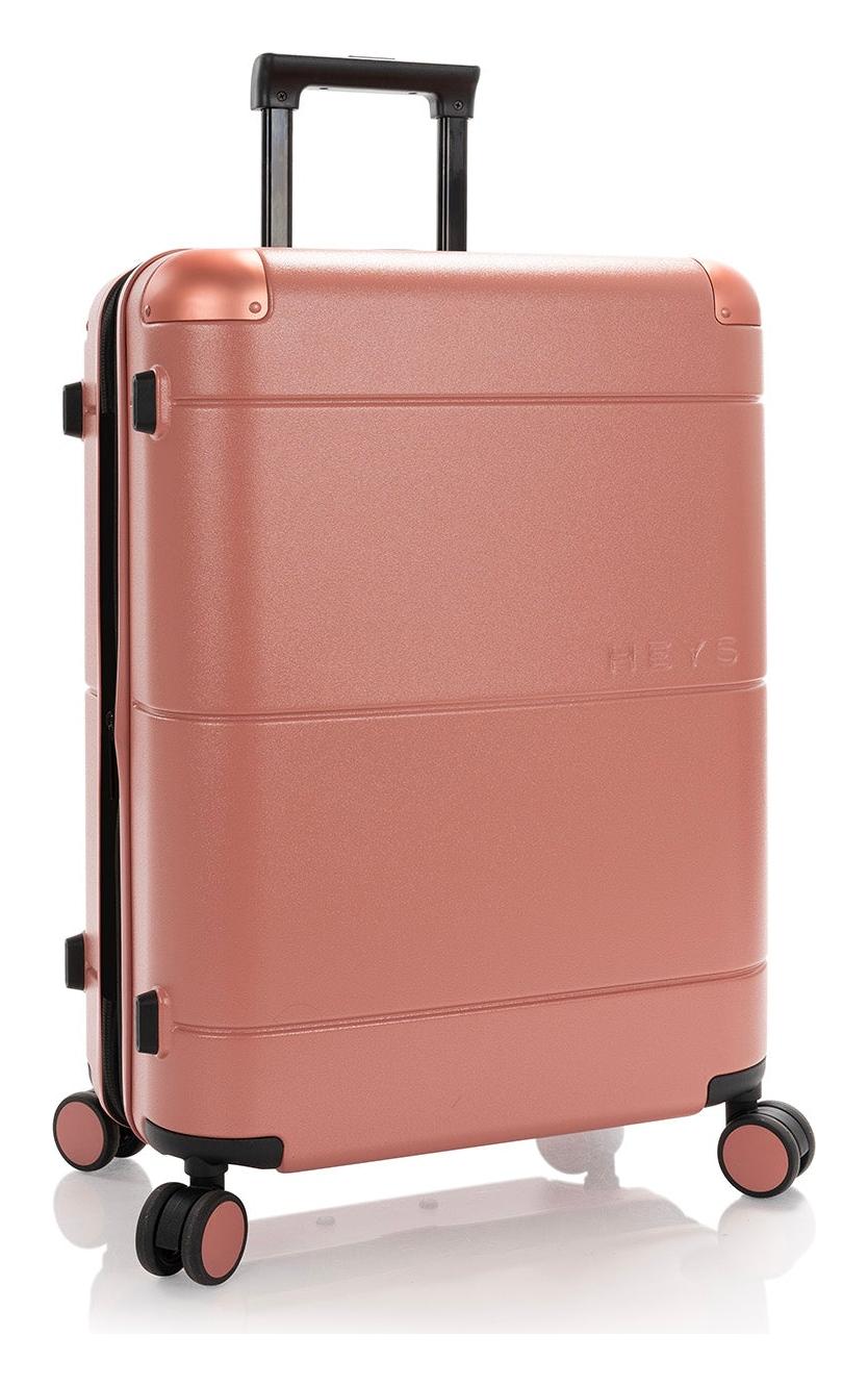 Střední skořepinový kufr na kolečkách Heys Zen M Coral