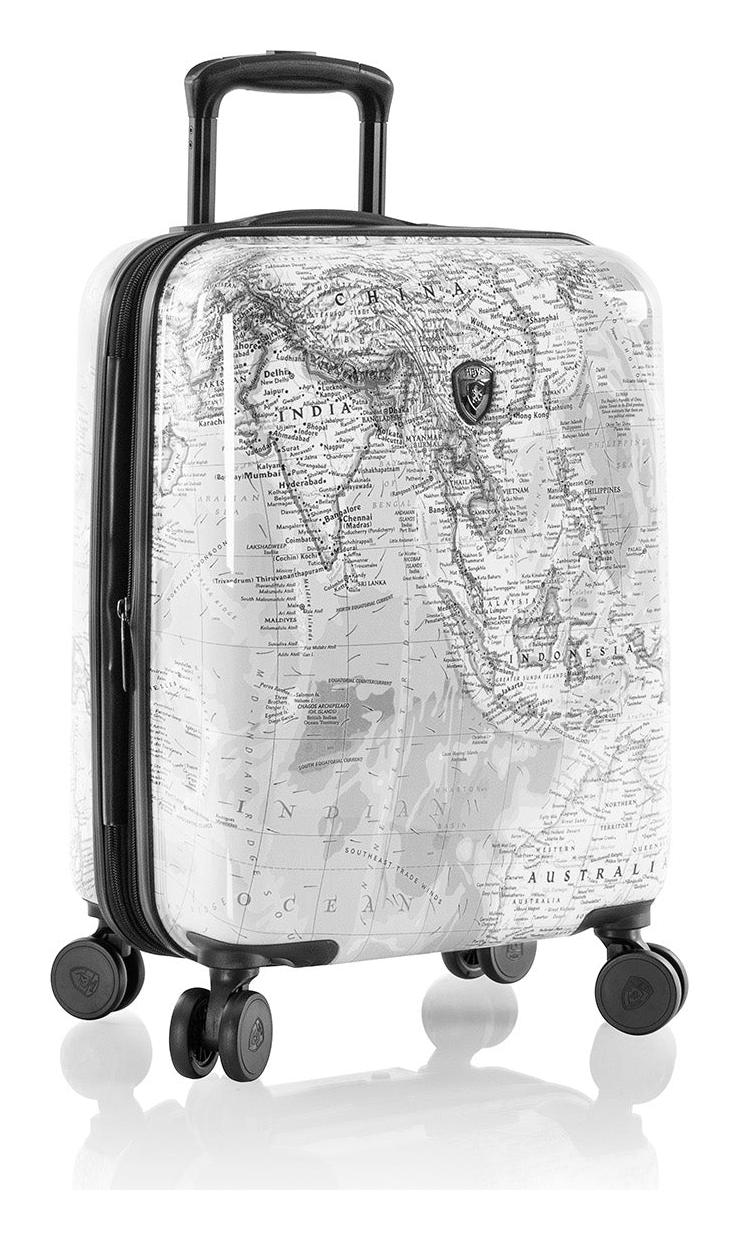 Příruční kufr Heys Journey 3G S Black/White Map