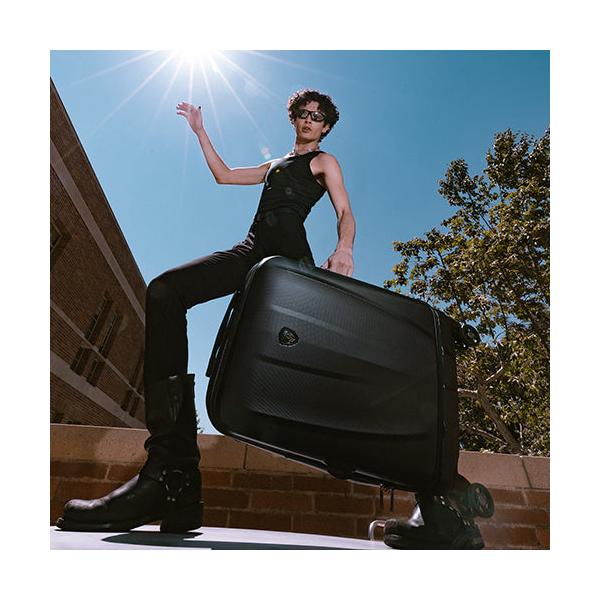 Střední skořepinový kufr Heys Vantage Smart Luggage M Slate Blue