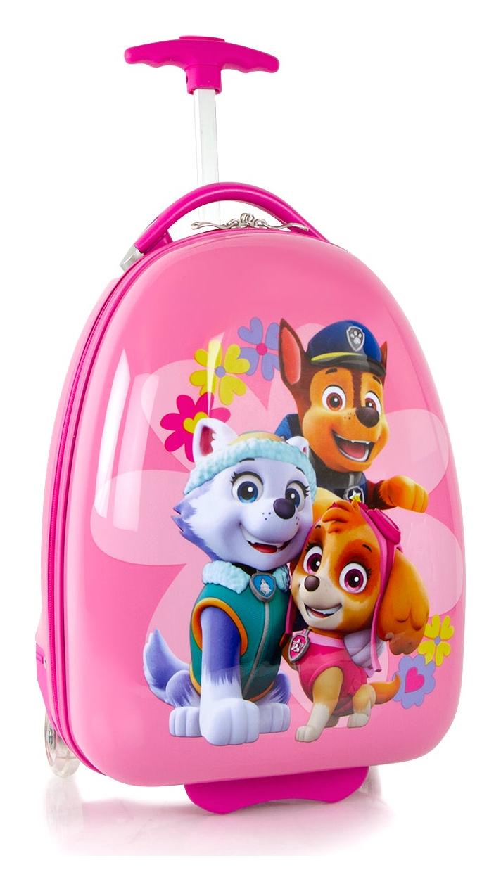 Dětský kufr Heys Kids Paw Patrol 2w Pink Flower
