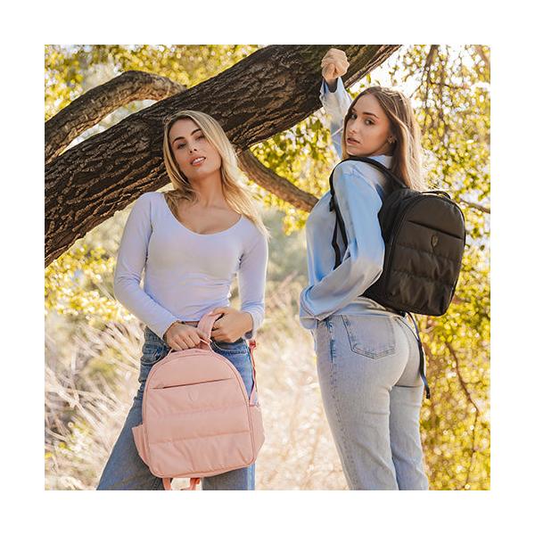 Elegantní dámský batoh do města Heys Puffer Backpack Rose