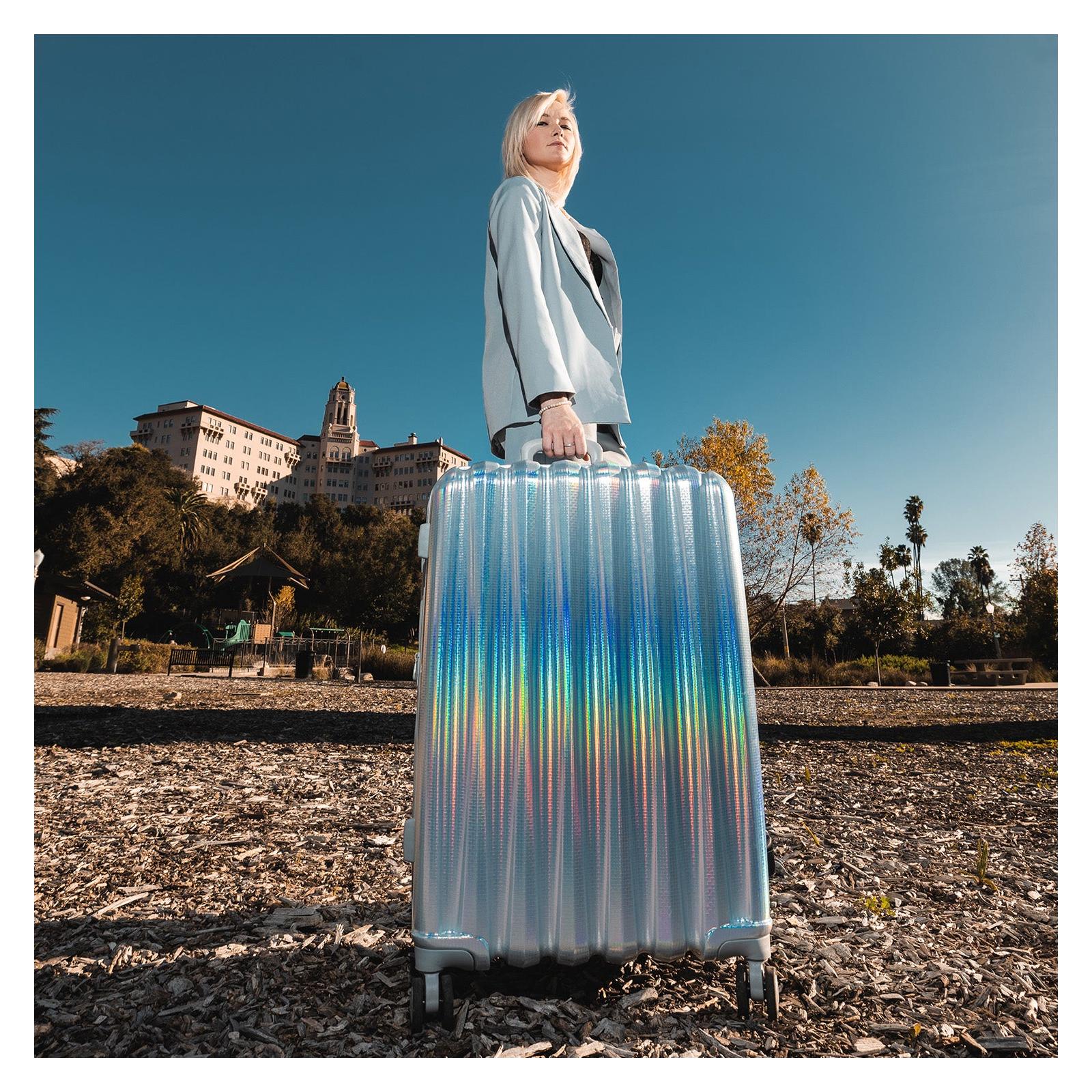 Velký cestovní kufr na kolečkách Heys Astro L Purple