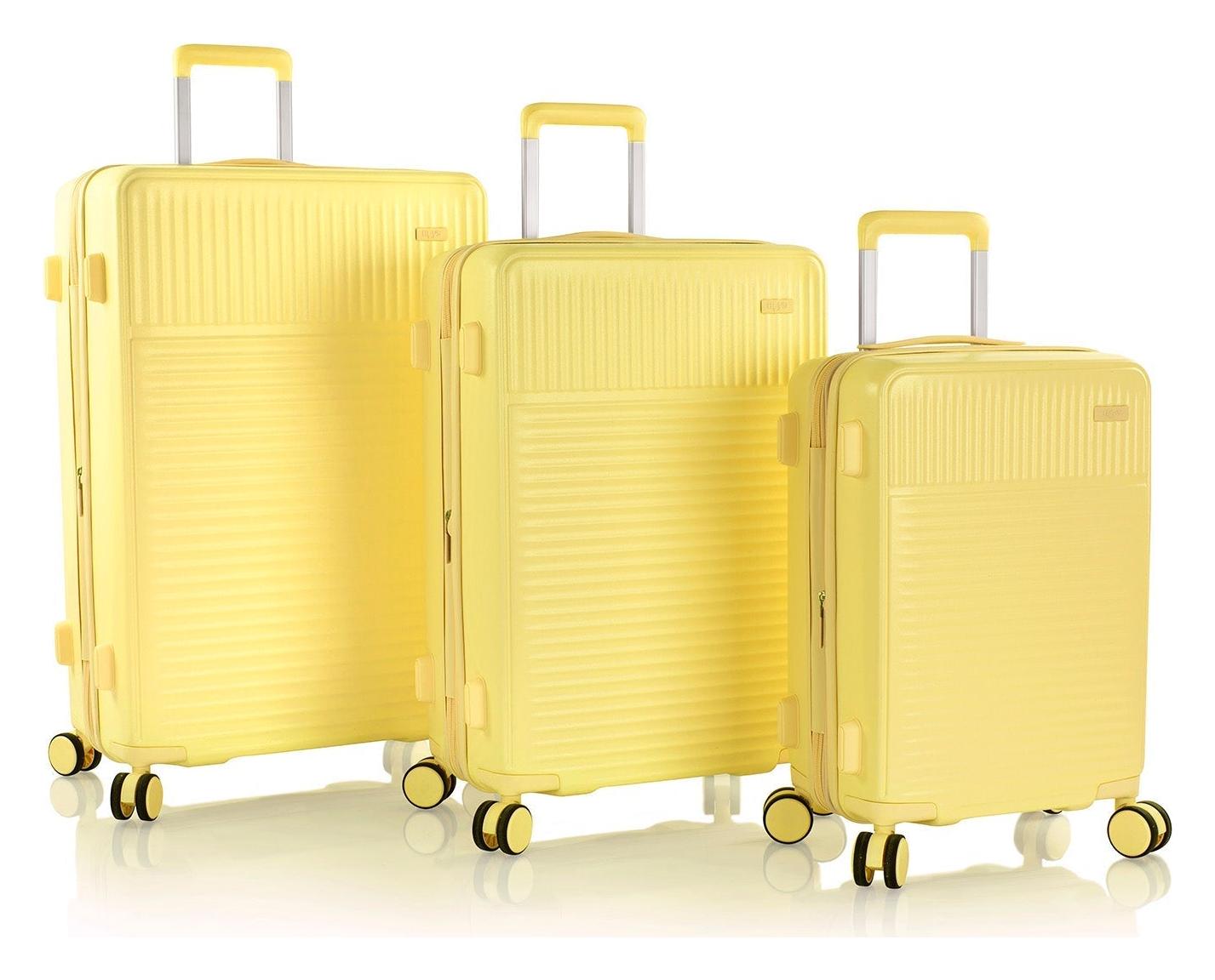 Sada cestovních kufrů Heys Pastel S,M,L Yellow