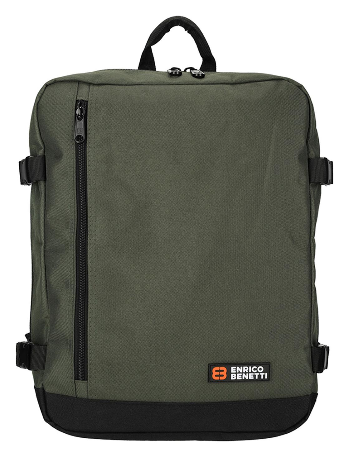 Batoh do letadla 40x30x20 Enrico Benetti Amsterdam 54687 Olive
