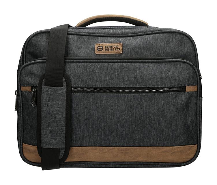 Pánská taška na notebook Enrico Benetti München Flightbag 24 l Grey