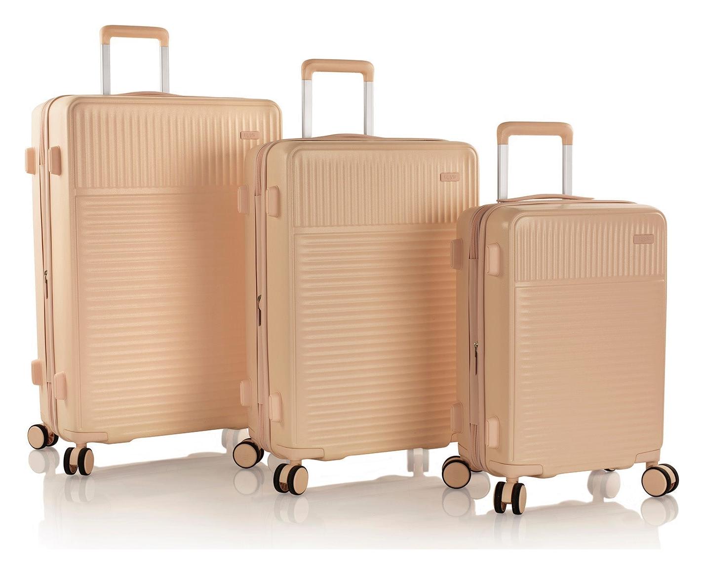 Sada cestovních kufrů Heys Pastel S,M,L Nude