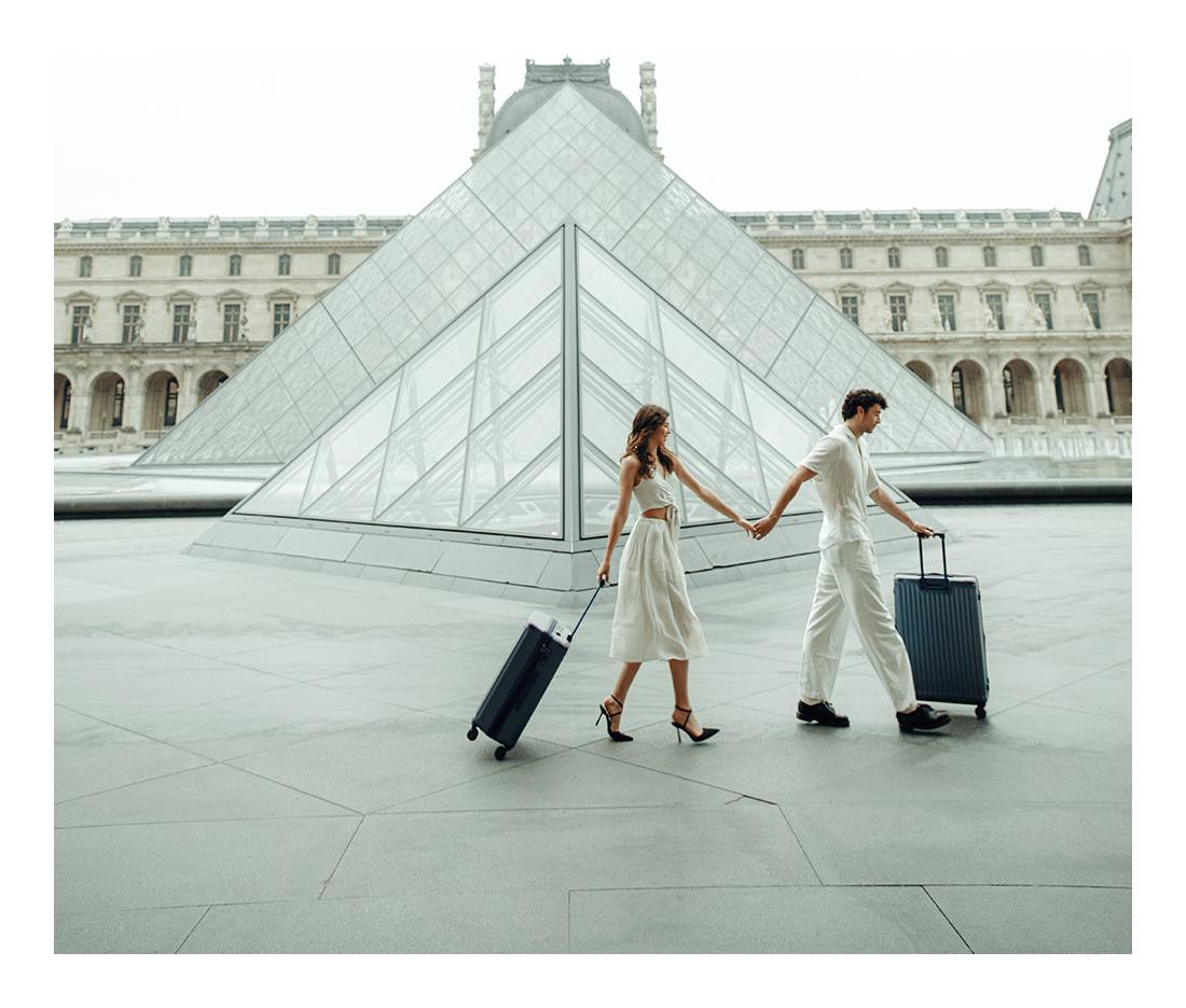 Kufr do letadla Heys Luxe S Silver