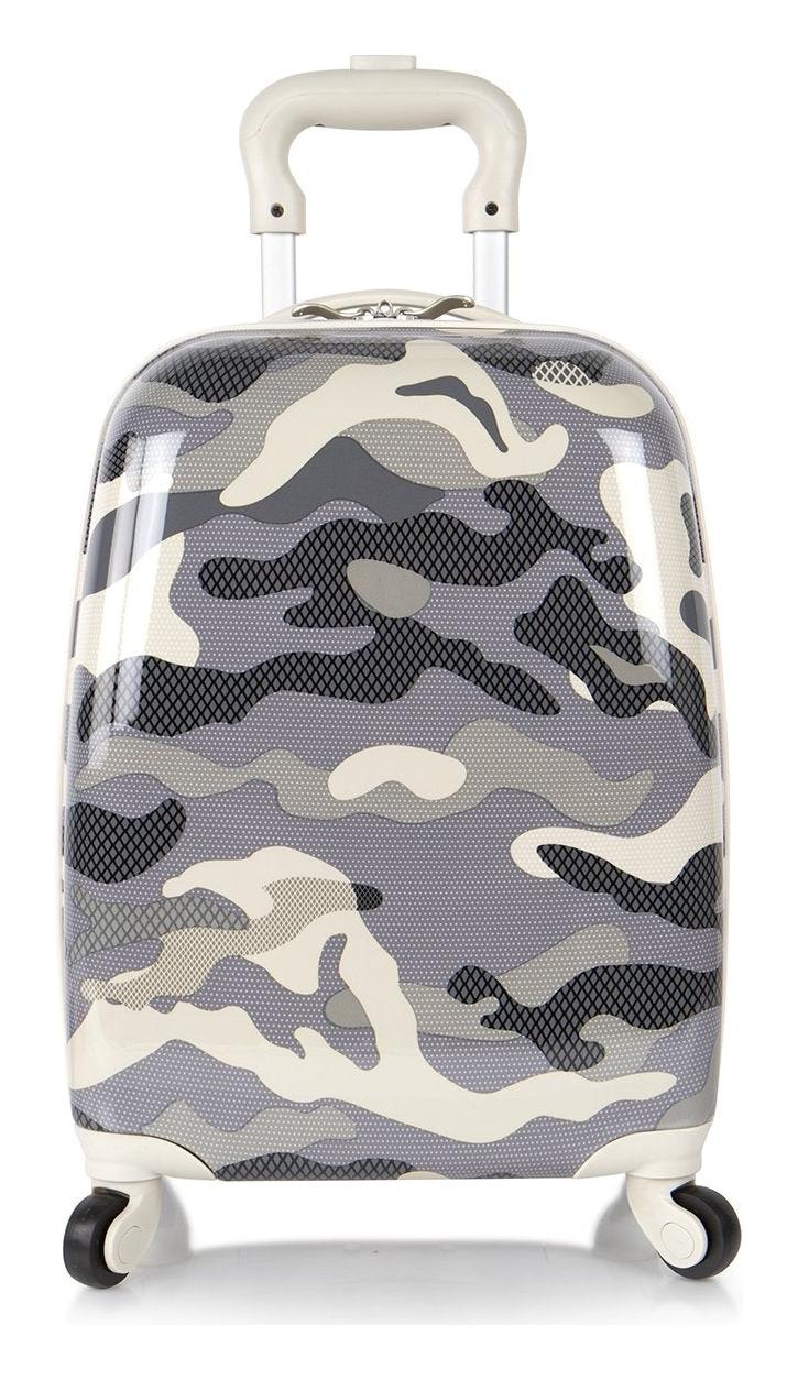 Kufr pro děti Heys Kids 4w Grey Camo
