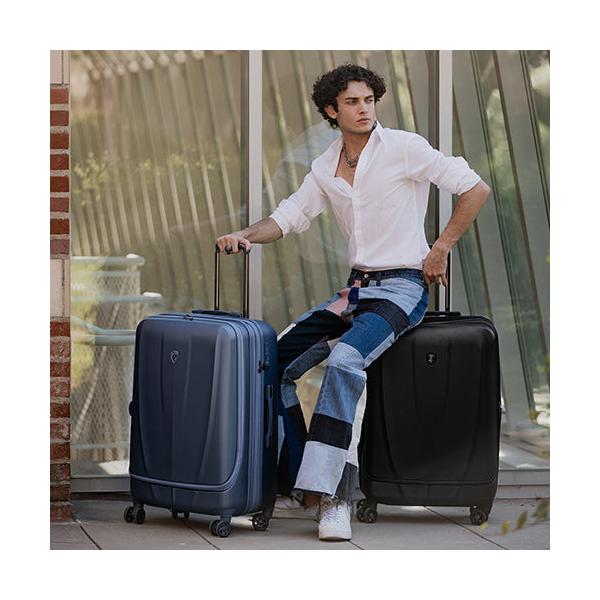 Velký cestovní kufr na kolečkách Heys Vantage Smart Luggage L Slate Blue