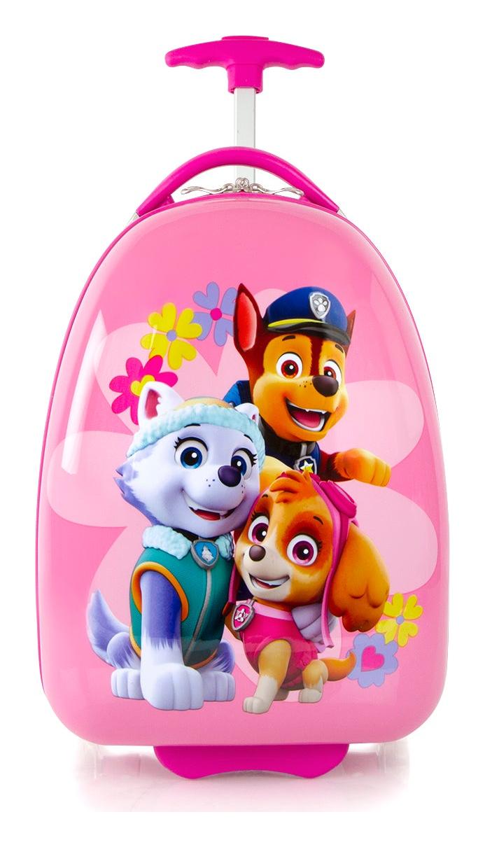 Dětský kufr Heys Kids Paw Patrol 2w Pink Flower