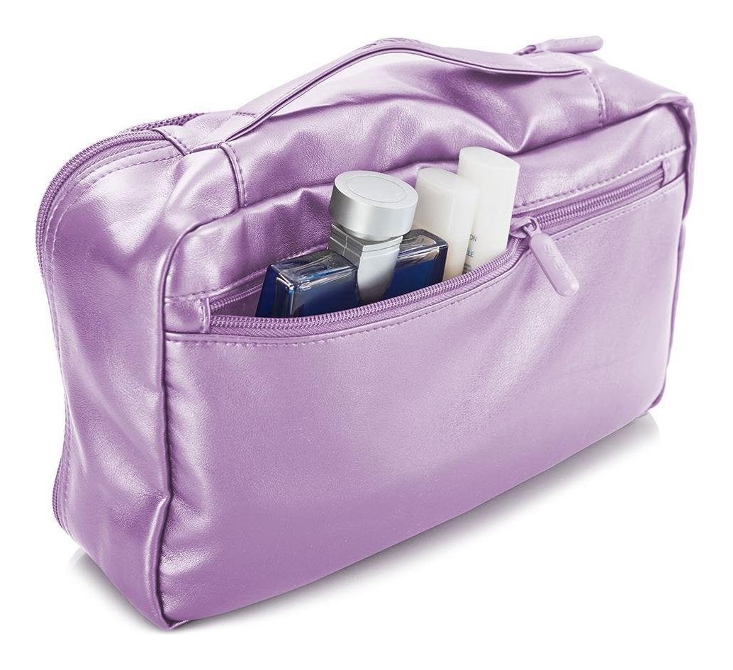 Cestovní organizéry Heys Metallic Packing Cube 5pc Lilac
