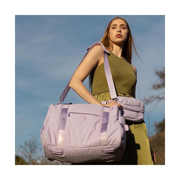 Dámská cestovní taška Heys Puffer Duffel Lavender