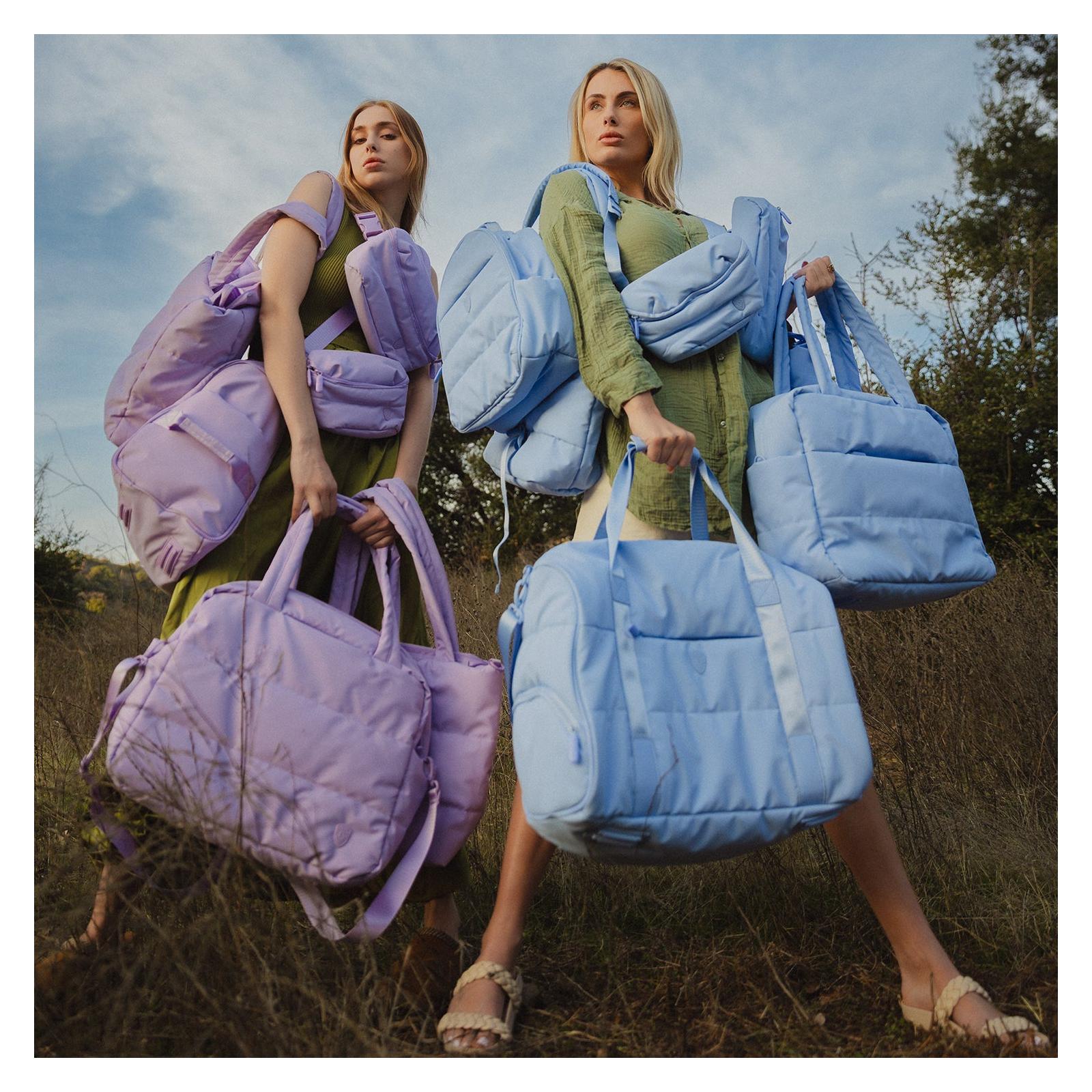 Elegantní dámský batoh do města Heys Puffer Backpack Lavender