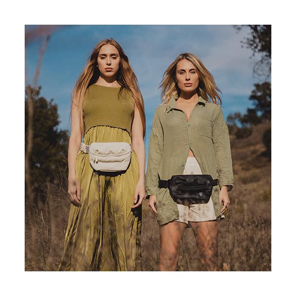 Dámská ledvinka Heys Puffer Mini Waist Bag Black