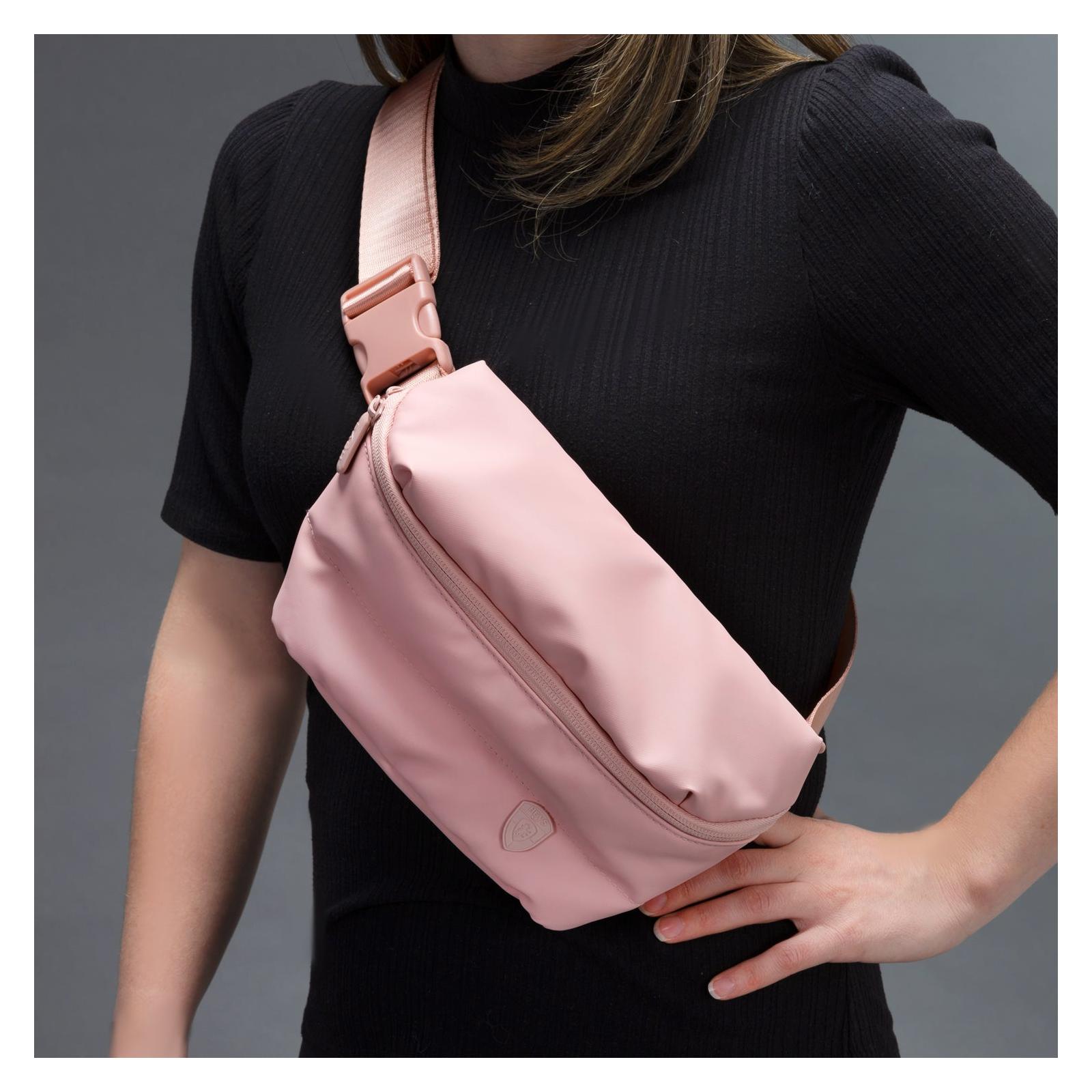 Dámská ledvinka Heys Puffer Mini Waist Bag Rose