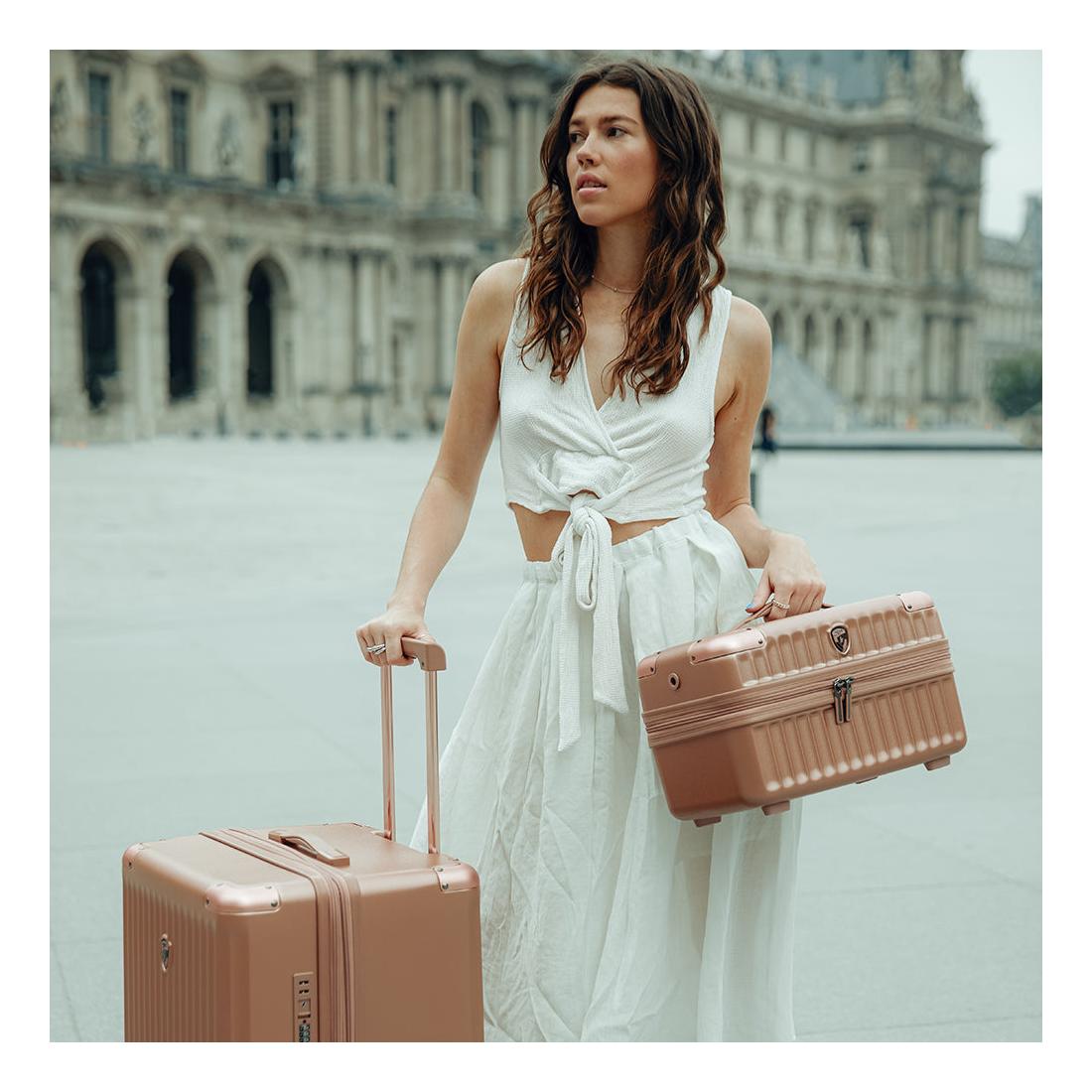 Kufřík na kosmetiku Heys Luxe Beauty Case Rose Gold