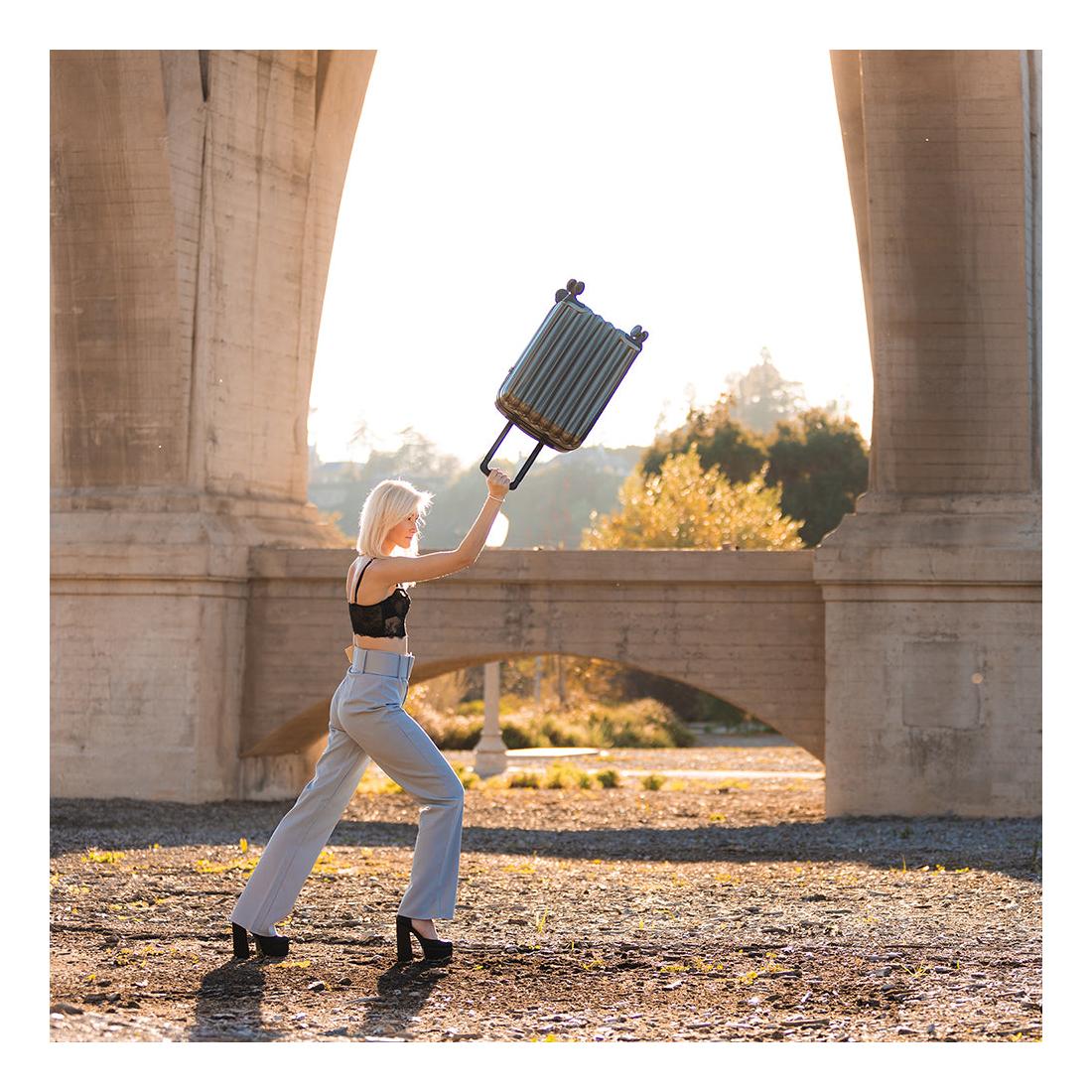 Palubní kufr Heys Astro S Purple