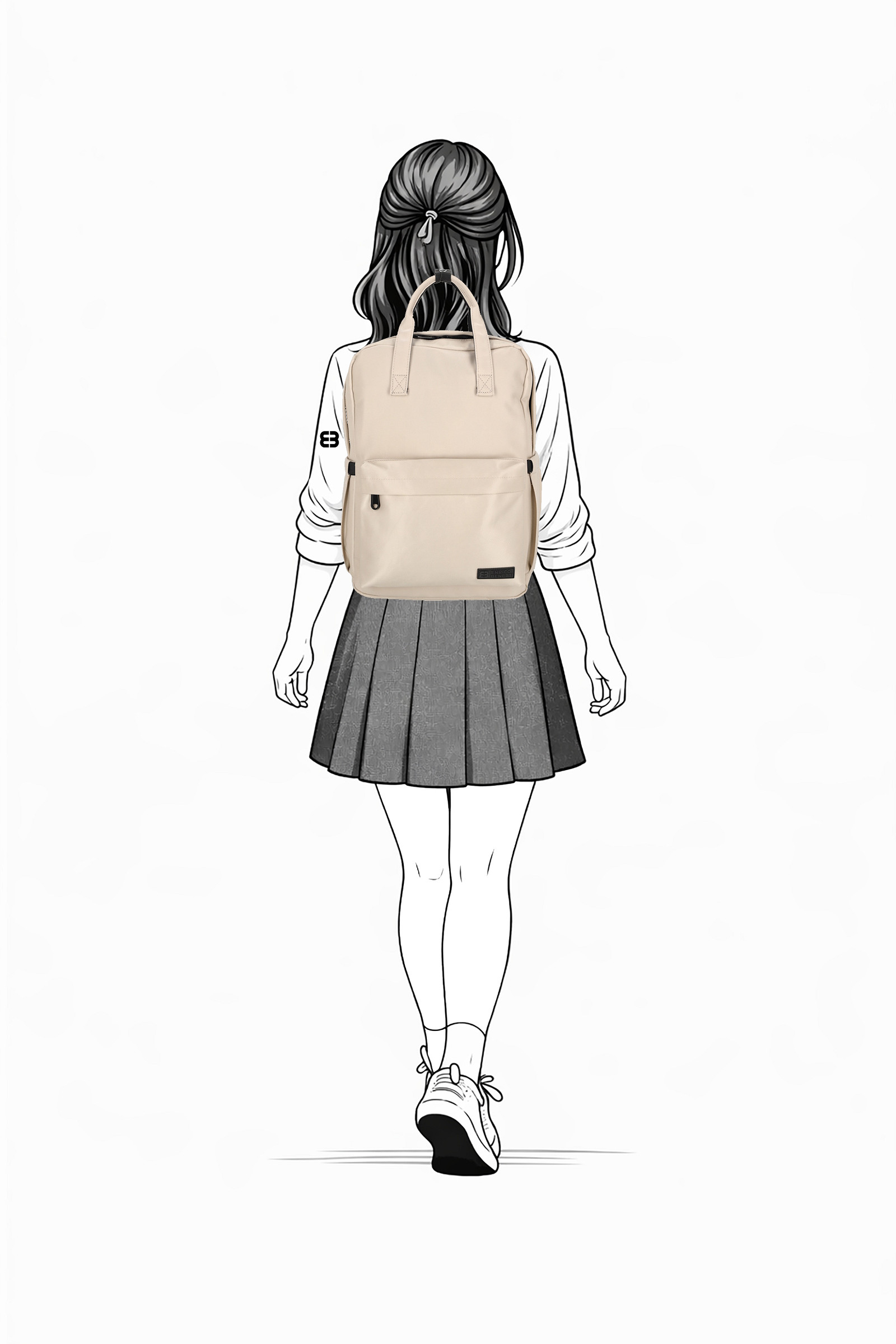 Batoh na notebook Enrico Benetti Innsbruck 46236 Sand