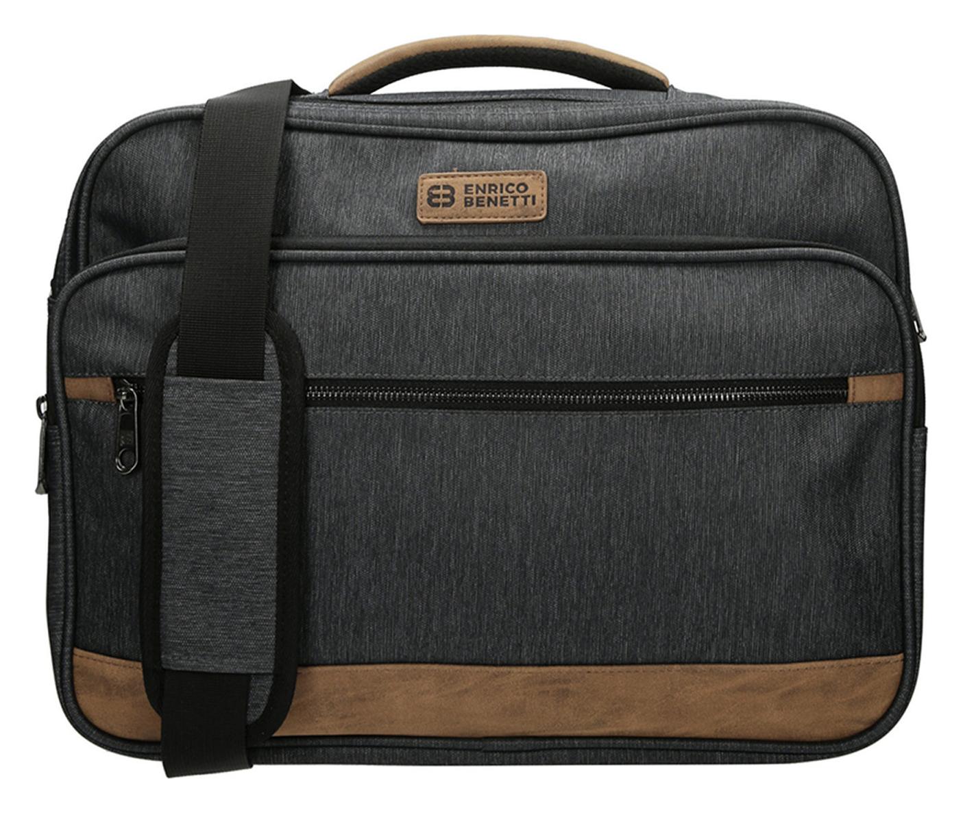 Pánská taška na notebook Enrico Benetti München Flightbag 24 l Grey