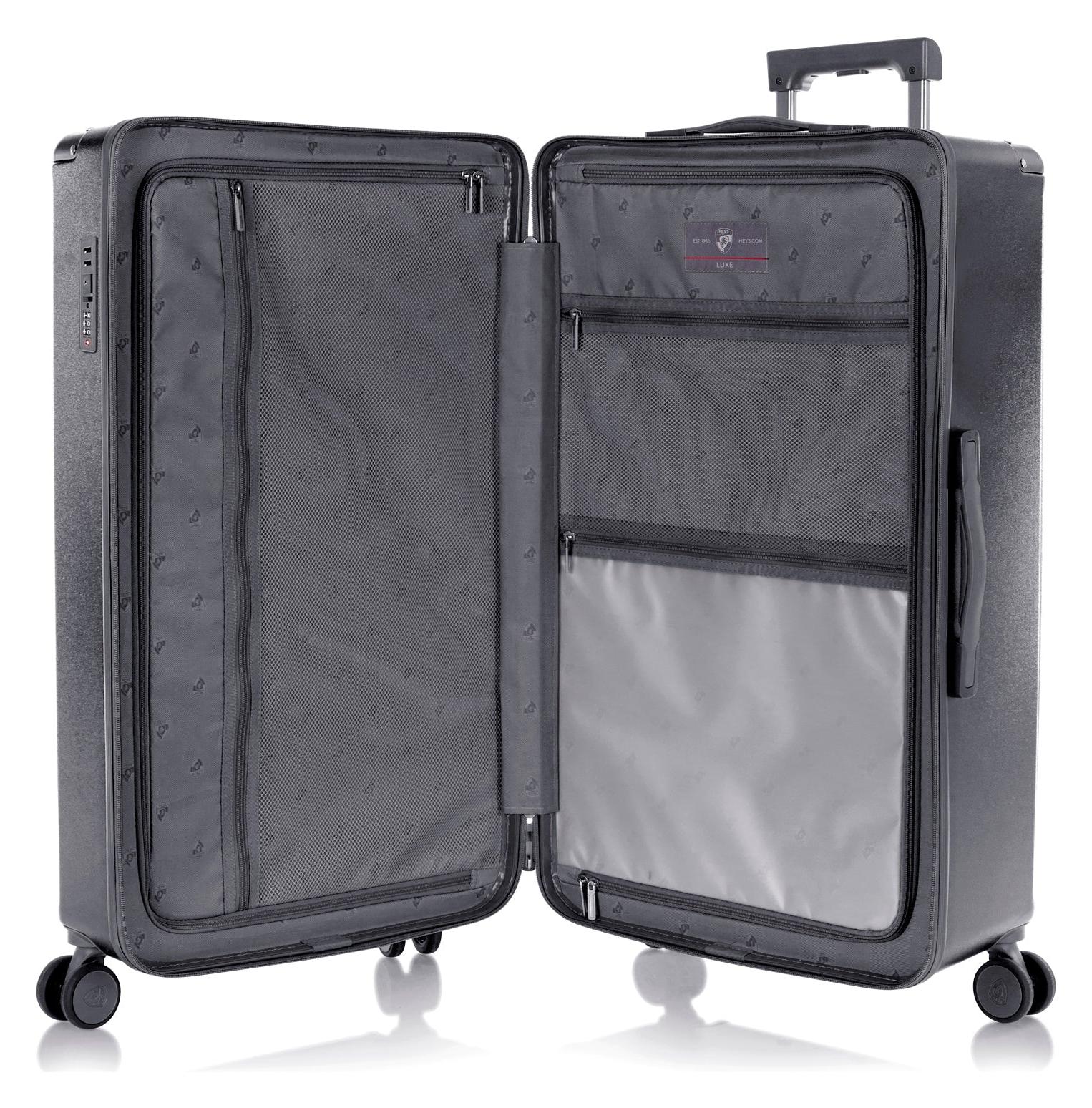 Velký cestovní kufr na kolečkách Heys Luxe L Trunk Gunmetal (obrázek 3)