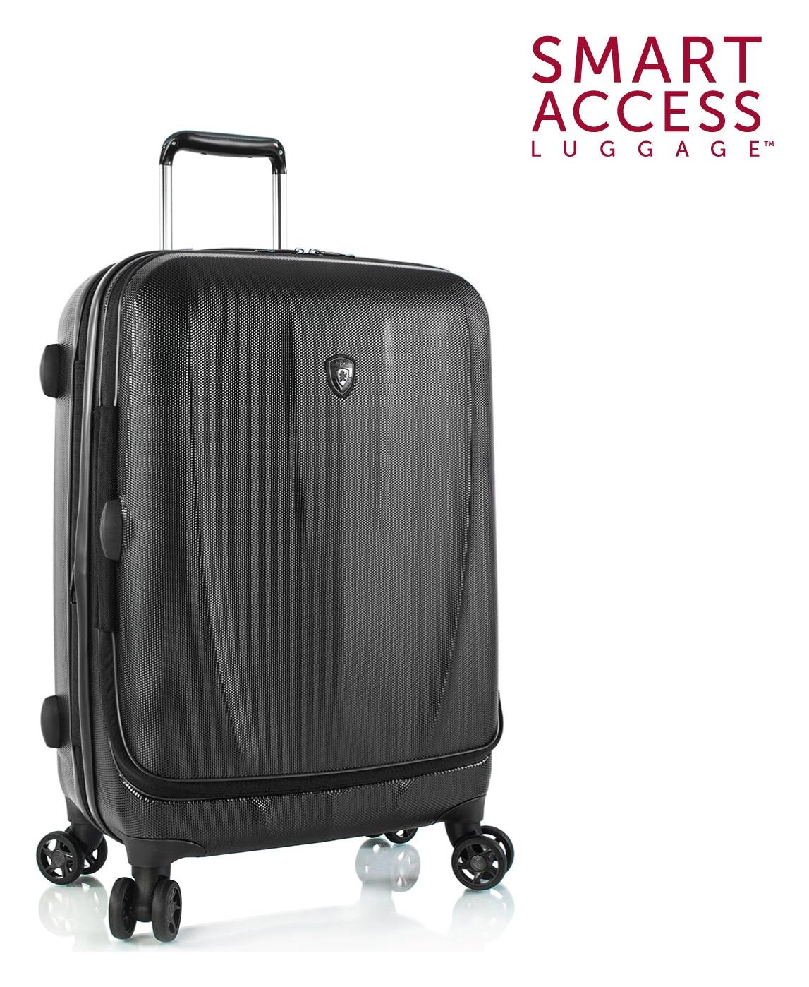 Střední skořepinový kufr Heys Vantage Smart Luggage M Black (obrázek 3)