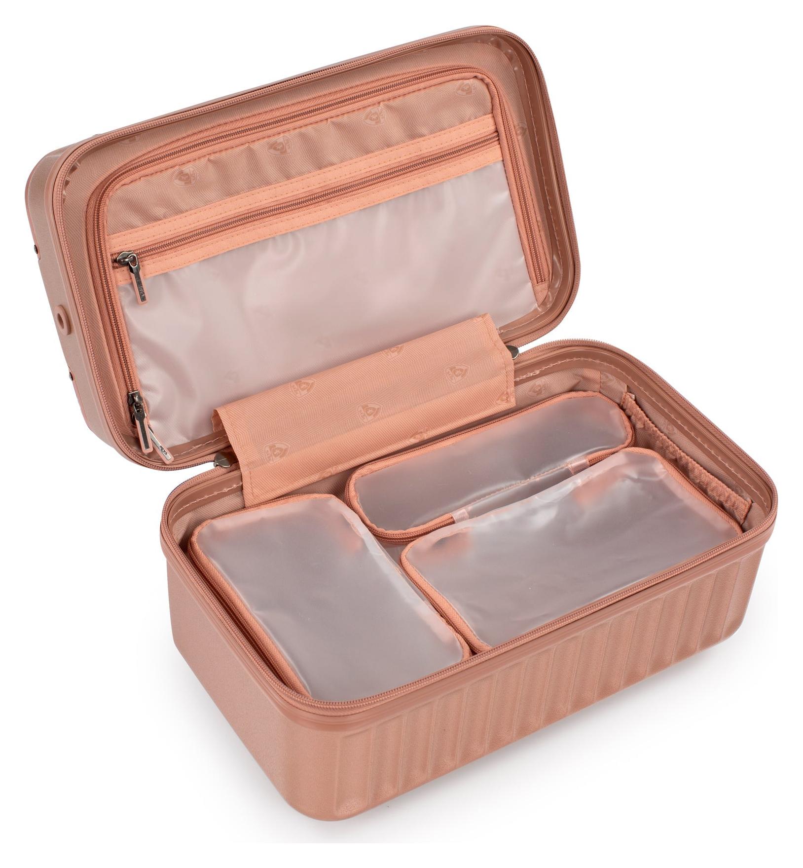 Kufřík na kosmetiku Heys Luxe Beauty Case Rose Gold (obrázek 3)