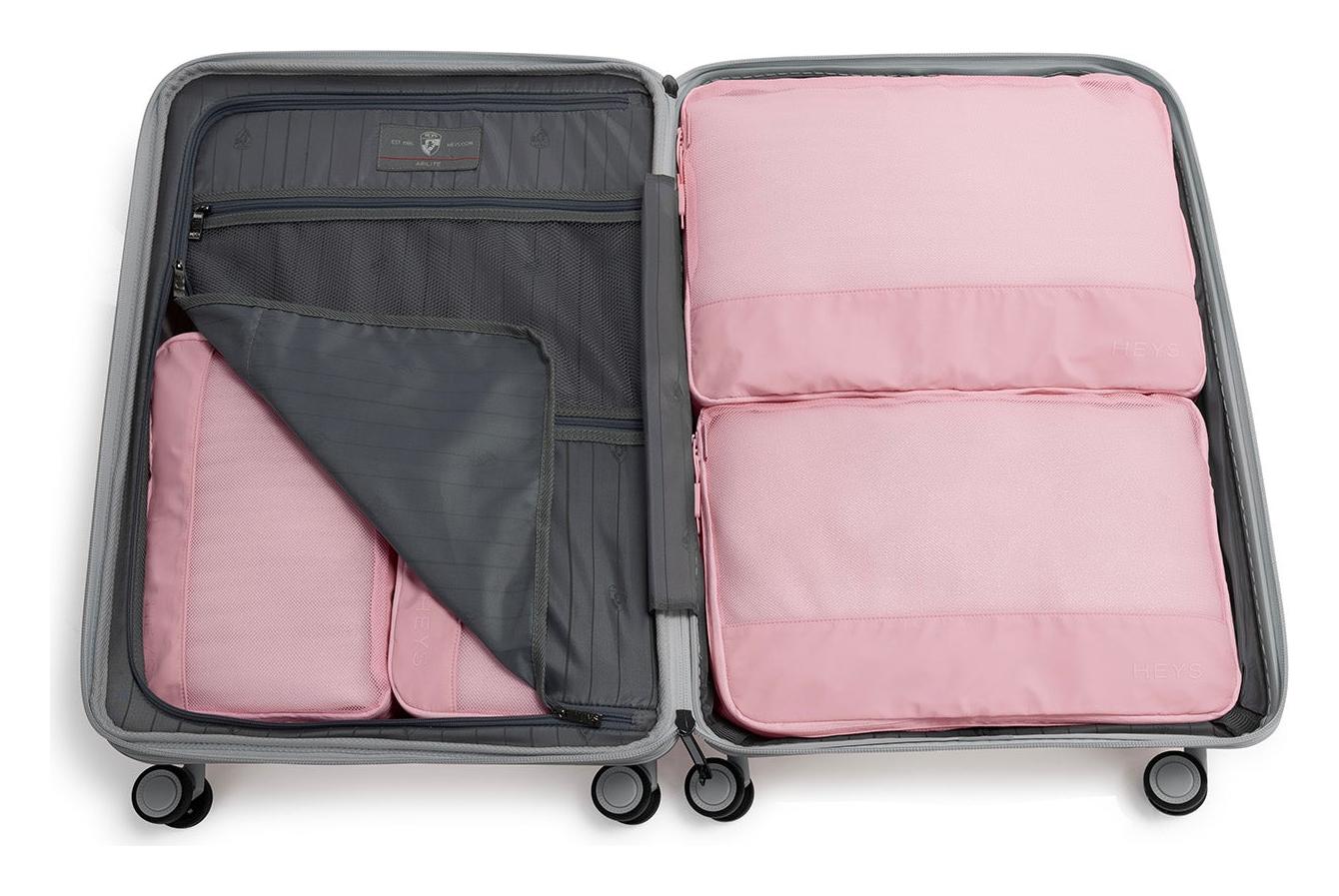 Cestovní organizéry Heys Ecotex Packing Cube 5 Pc Set Pink Sand (obrázek 4)