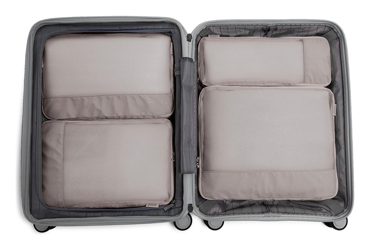 Cestovní organizéry Heys Ecotex Compression Packing Cube 4 Pc Set Atmosphere (obrázek 4)