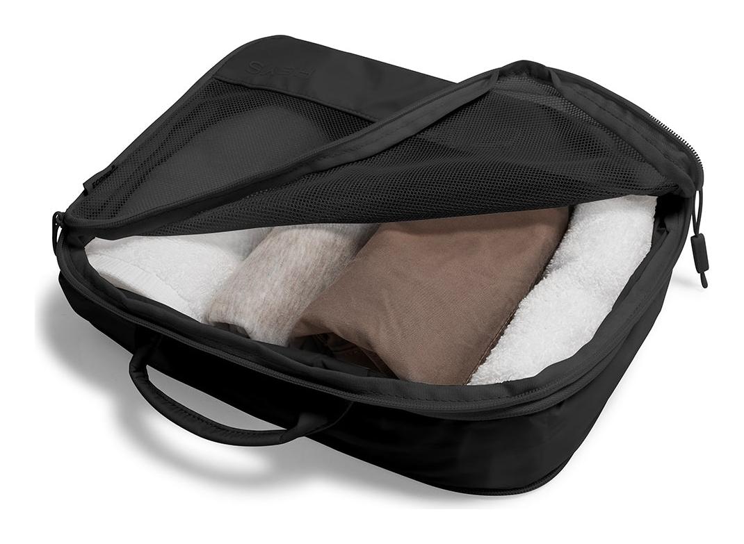 Cestovní organizéry Heys Ecotex Compression Packing Cube 4 Pc Set Black Onyx (obrázek 6)