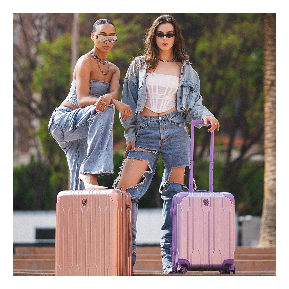 Střední cestovní kufr na kolečkách Heys Xtrak M Rose Gold (obrázek 6)