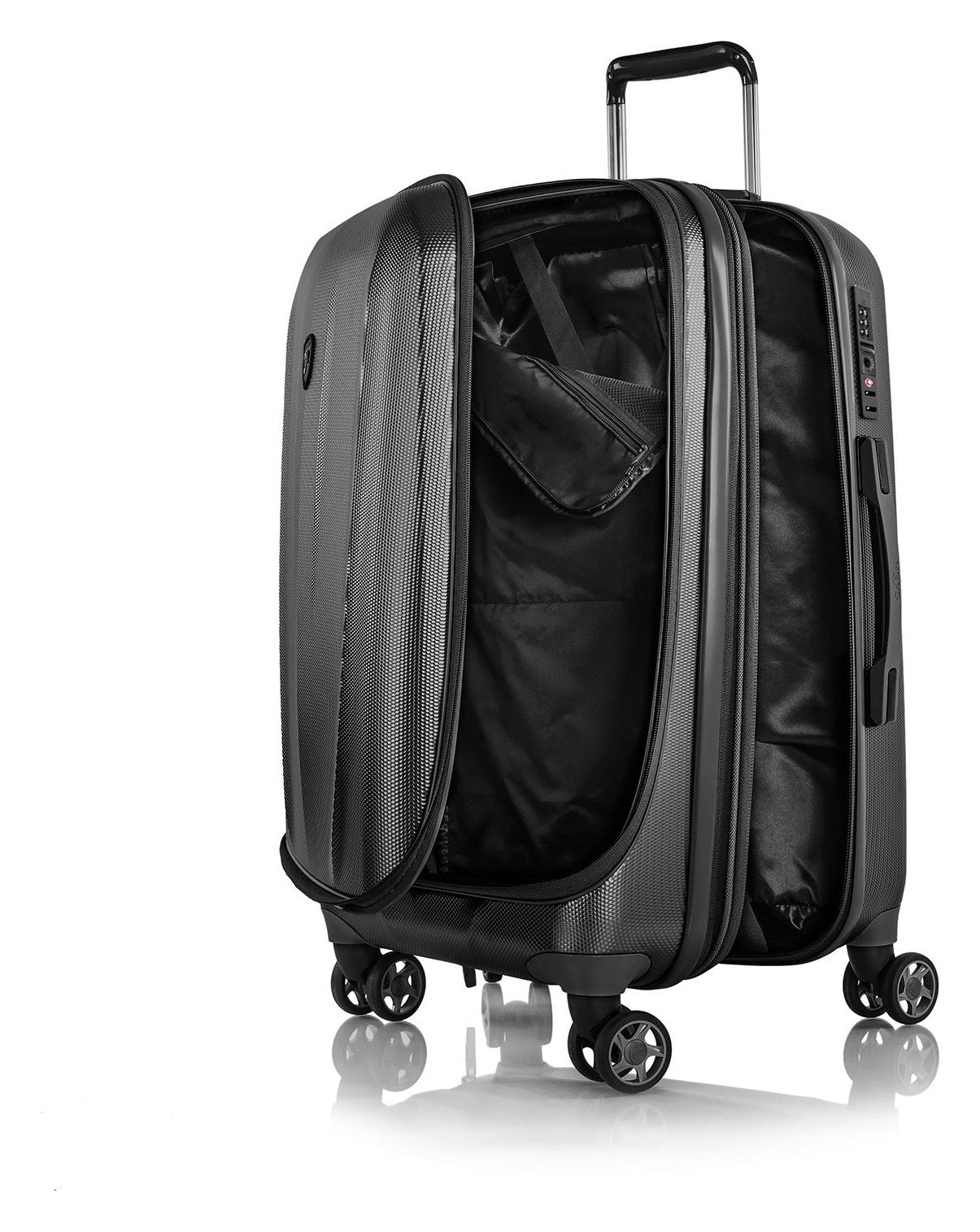 Velký skořepinový kufr na kolečkách Heys Vantage Smart Luggage L Black (obrázek 6)