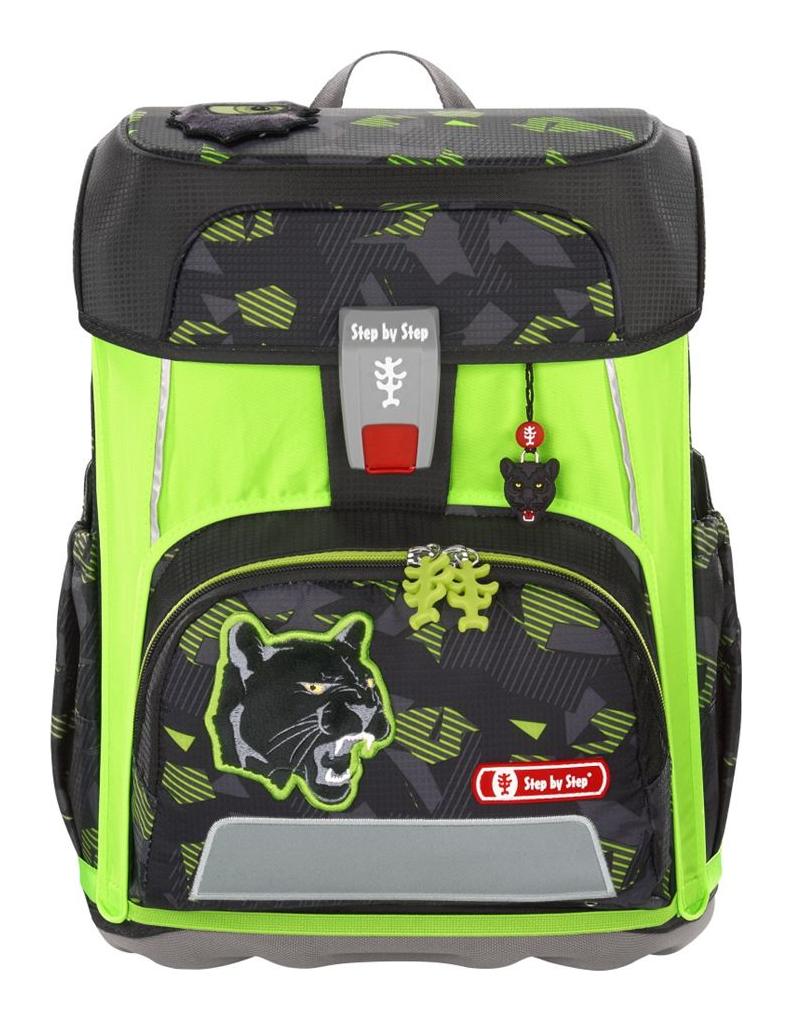 Step by Step Reflective vest for school satchel Cloud Green