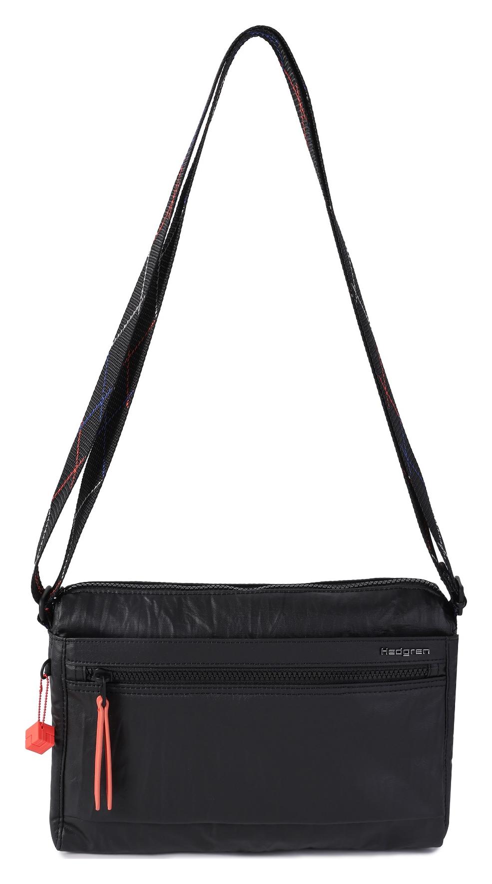 Hedgren Eye M Creased Black/Coral - Image 4