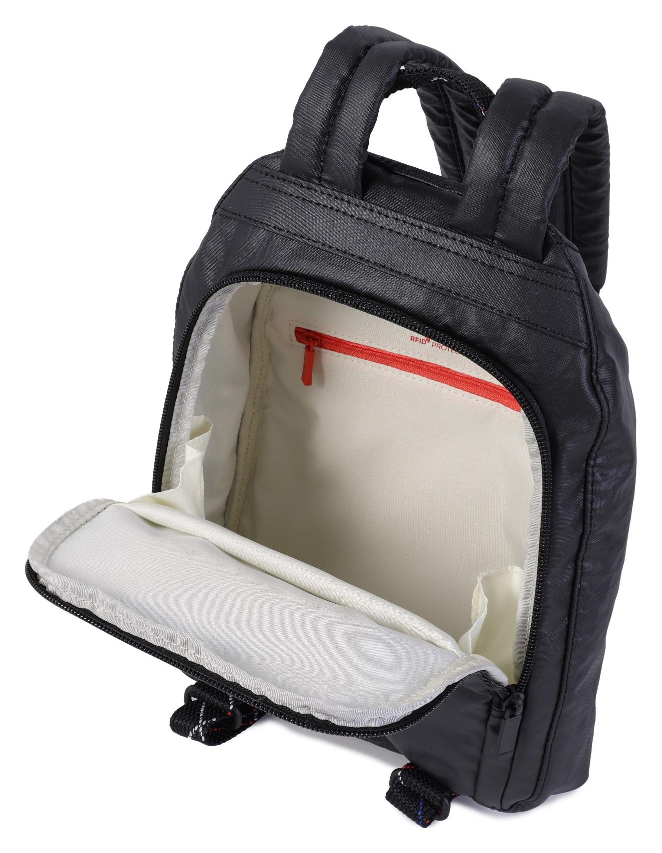 Hedgren Vogue S Creased Black/Coral - Image 5