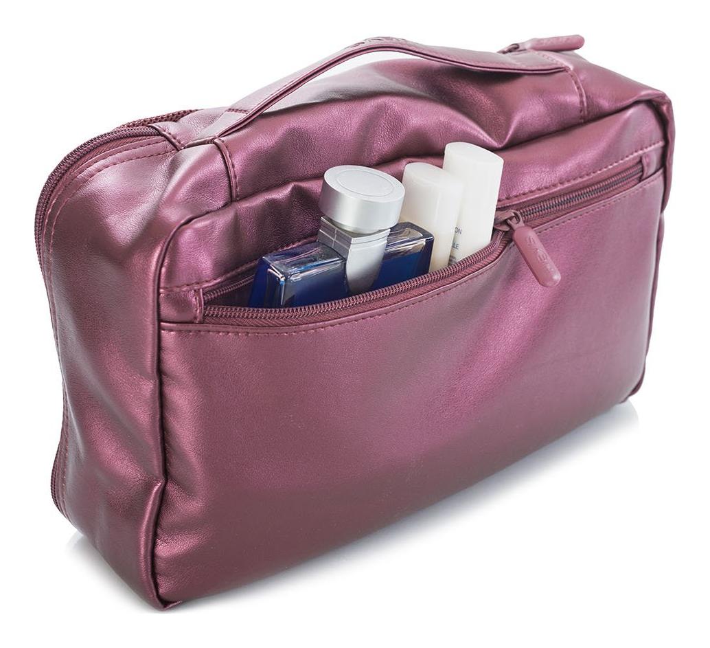 Heys Metallic Packing Cube 5pc Burgundy - Image 2
