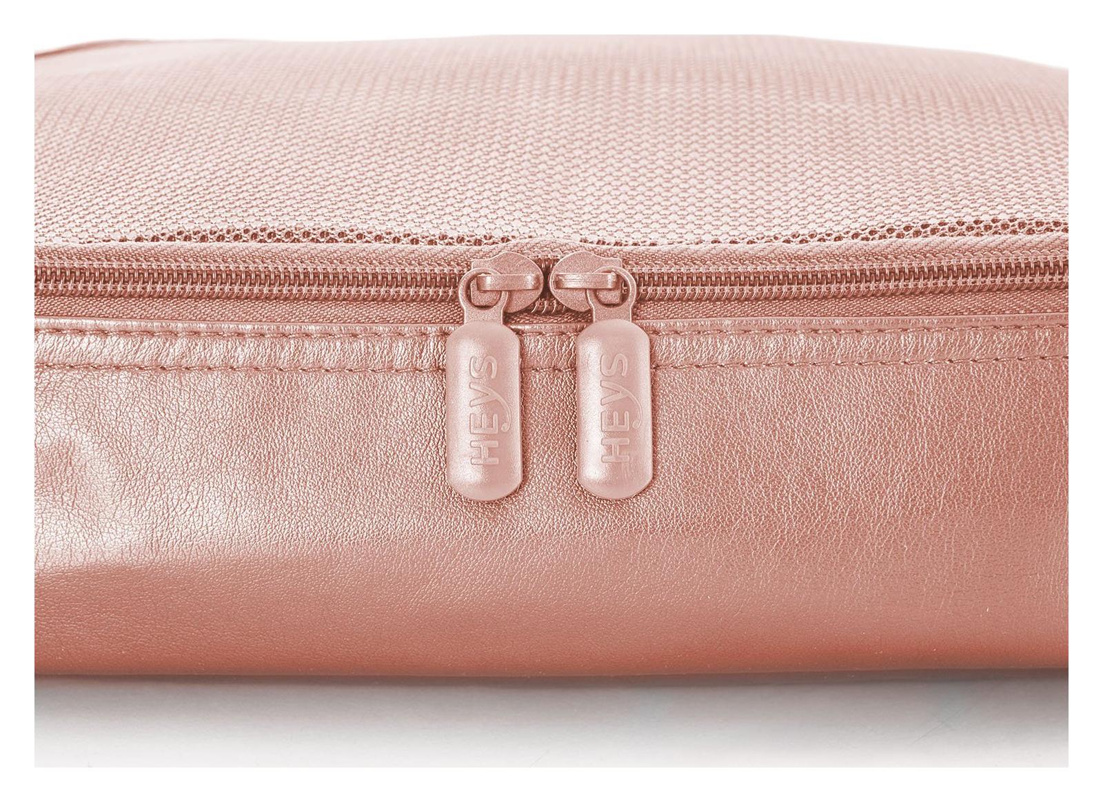 Heys Metallic Packing Cube 5pc Rose Gold - Image 6