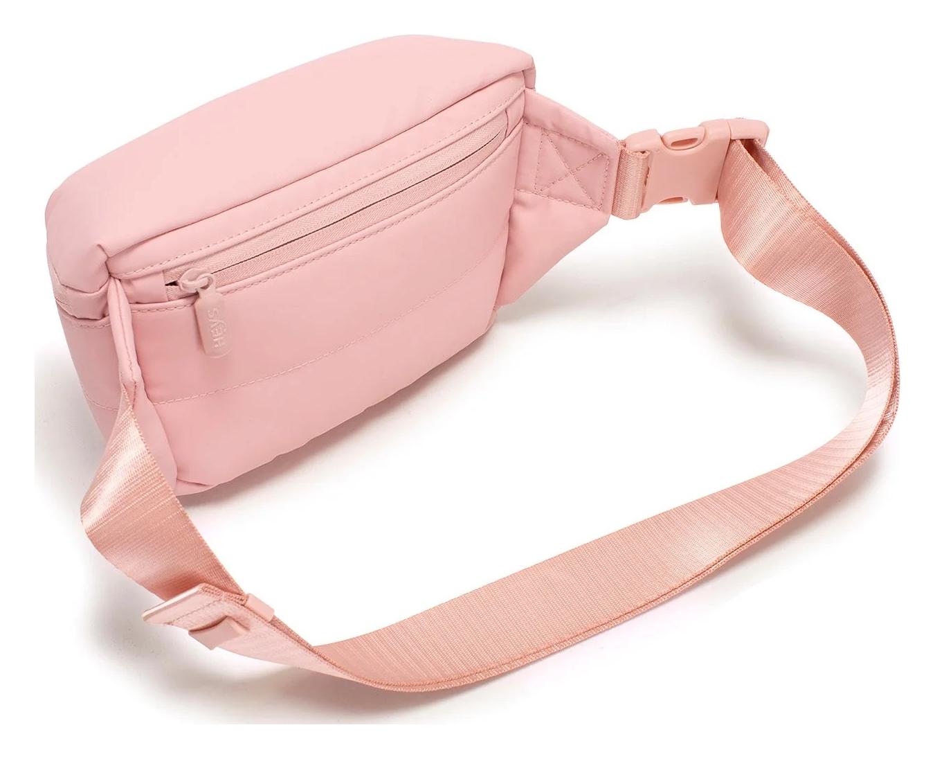 Heys Puffer Mini Waist Bag Rose - Image 4
