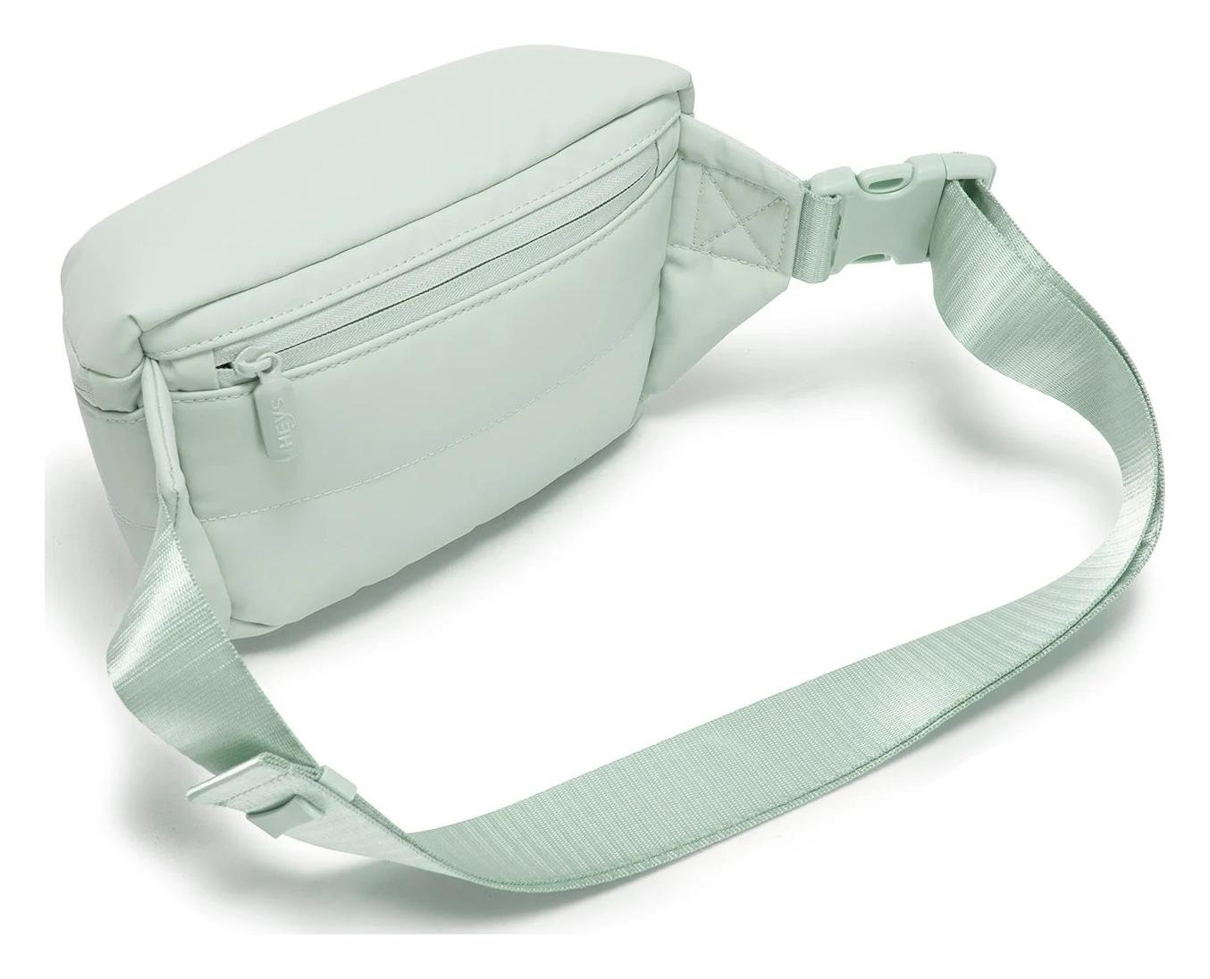 Heys Puffer Mini Waist Bag Sage Green - Image 4