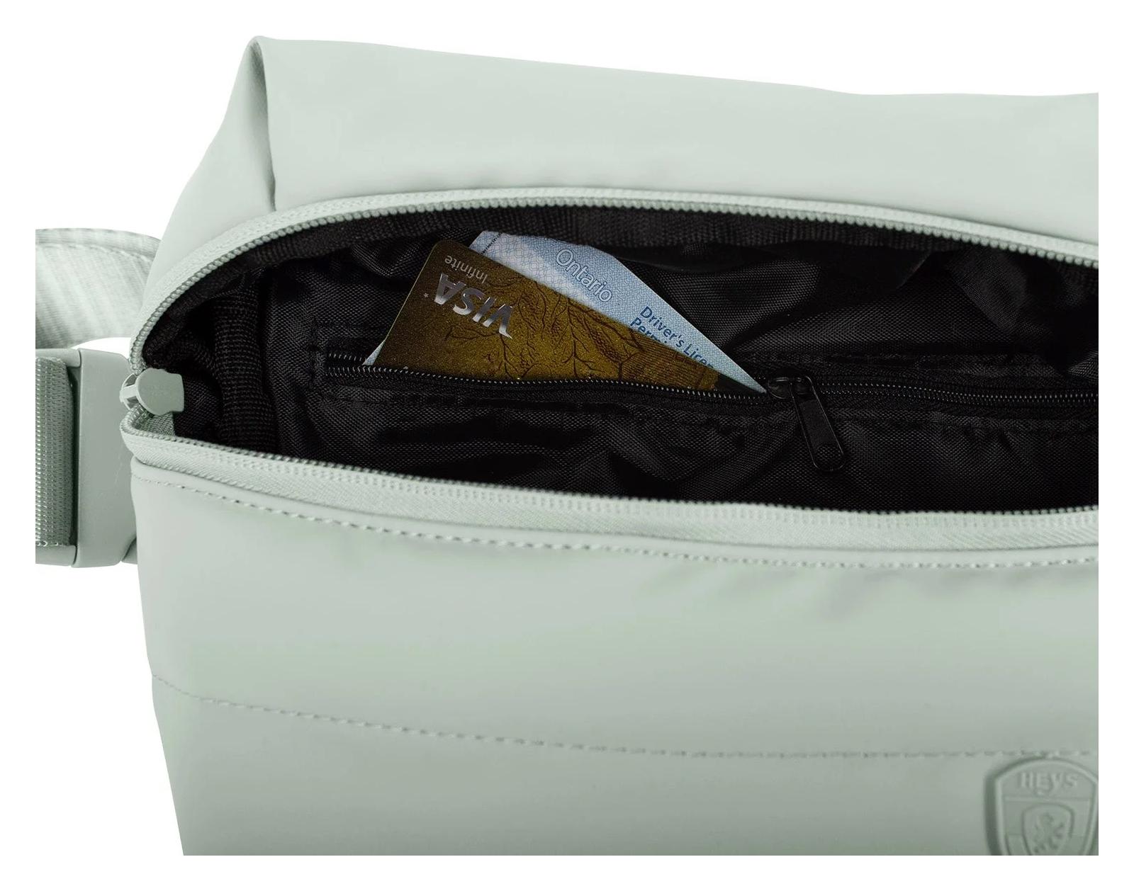 Dámská ledvinka Heys Puffer Waist Bag Sage Green - Obrázek 6