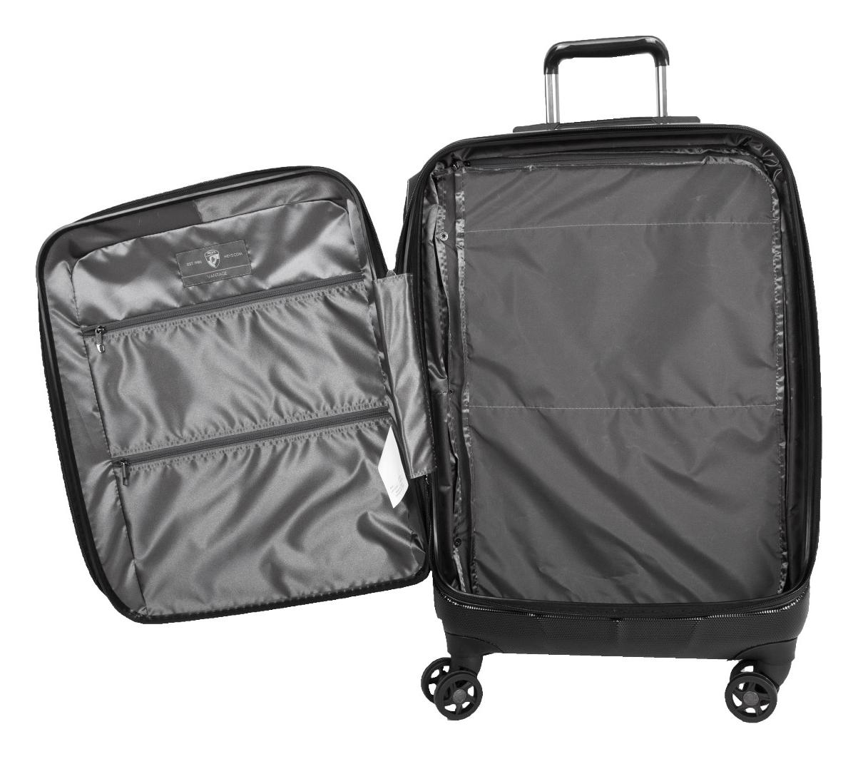 Heys Vantage Smart Luggage M Black - Image 6